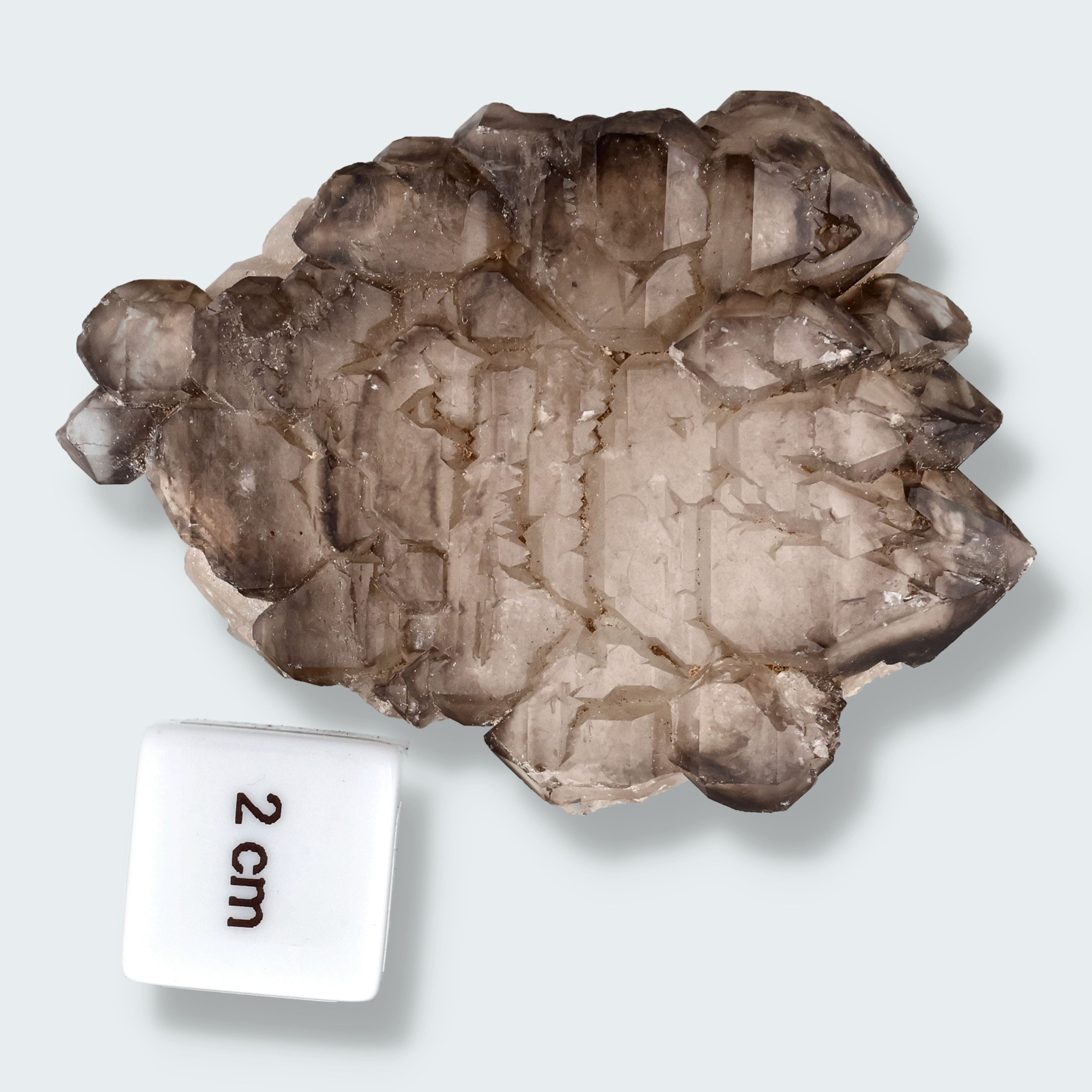 Rauchquarz Skelettquarz aus Brasilien (104g) – Ansicht 4