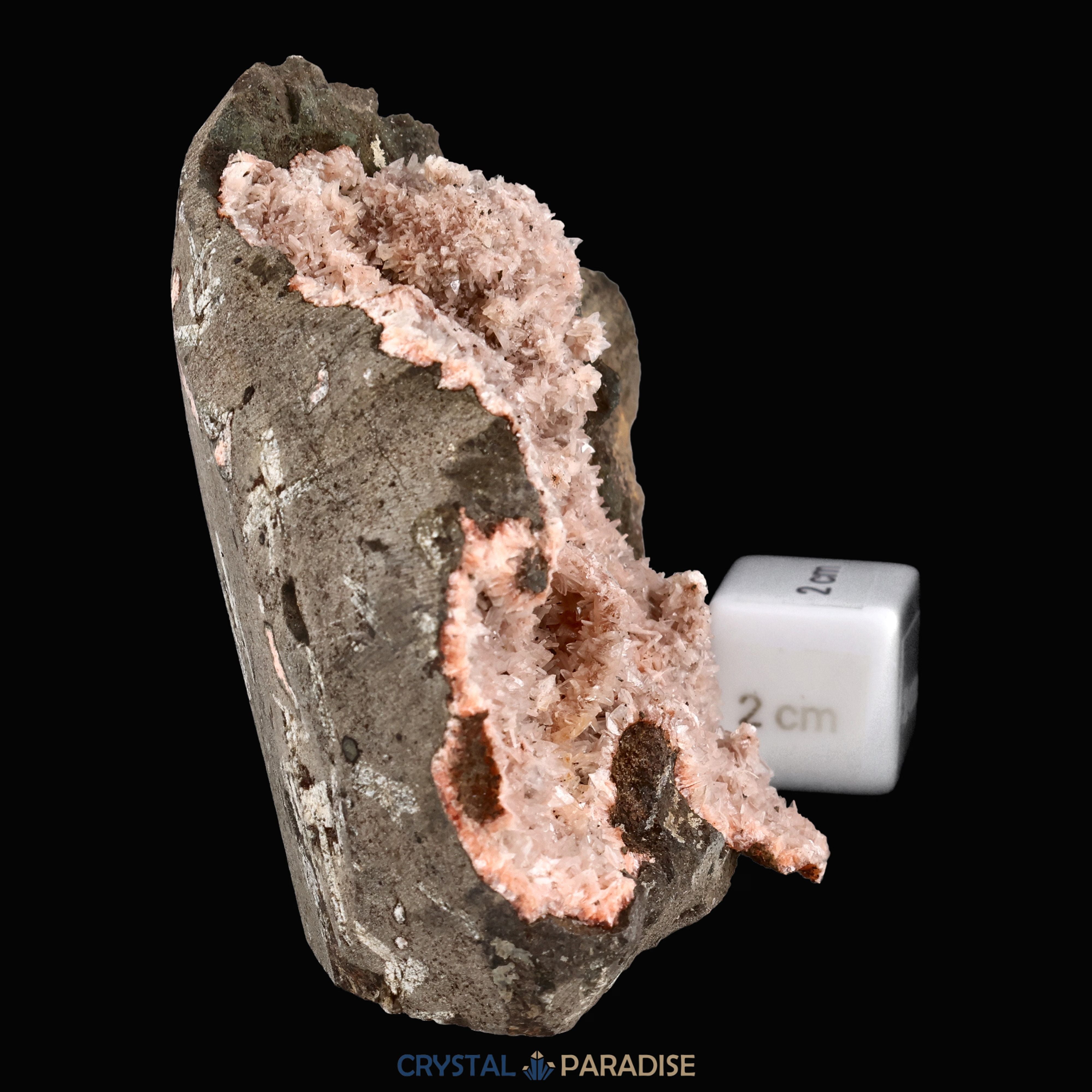 Red Heulandit Geode aus Indien (363g) – Ansicht 10