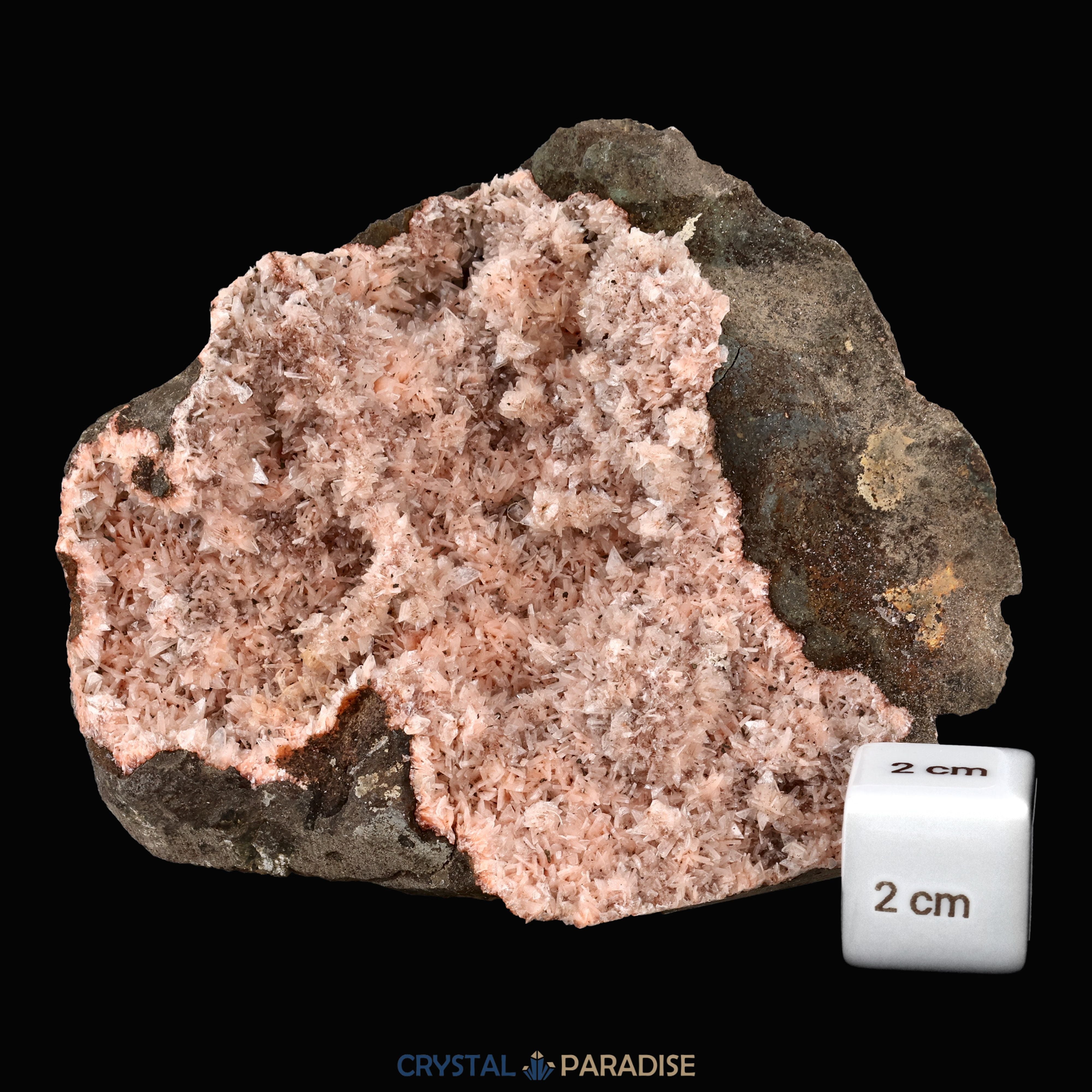 Red Heulandit Geode aus Indien (363g) – Ansicht 5