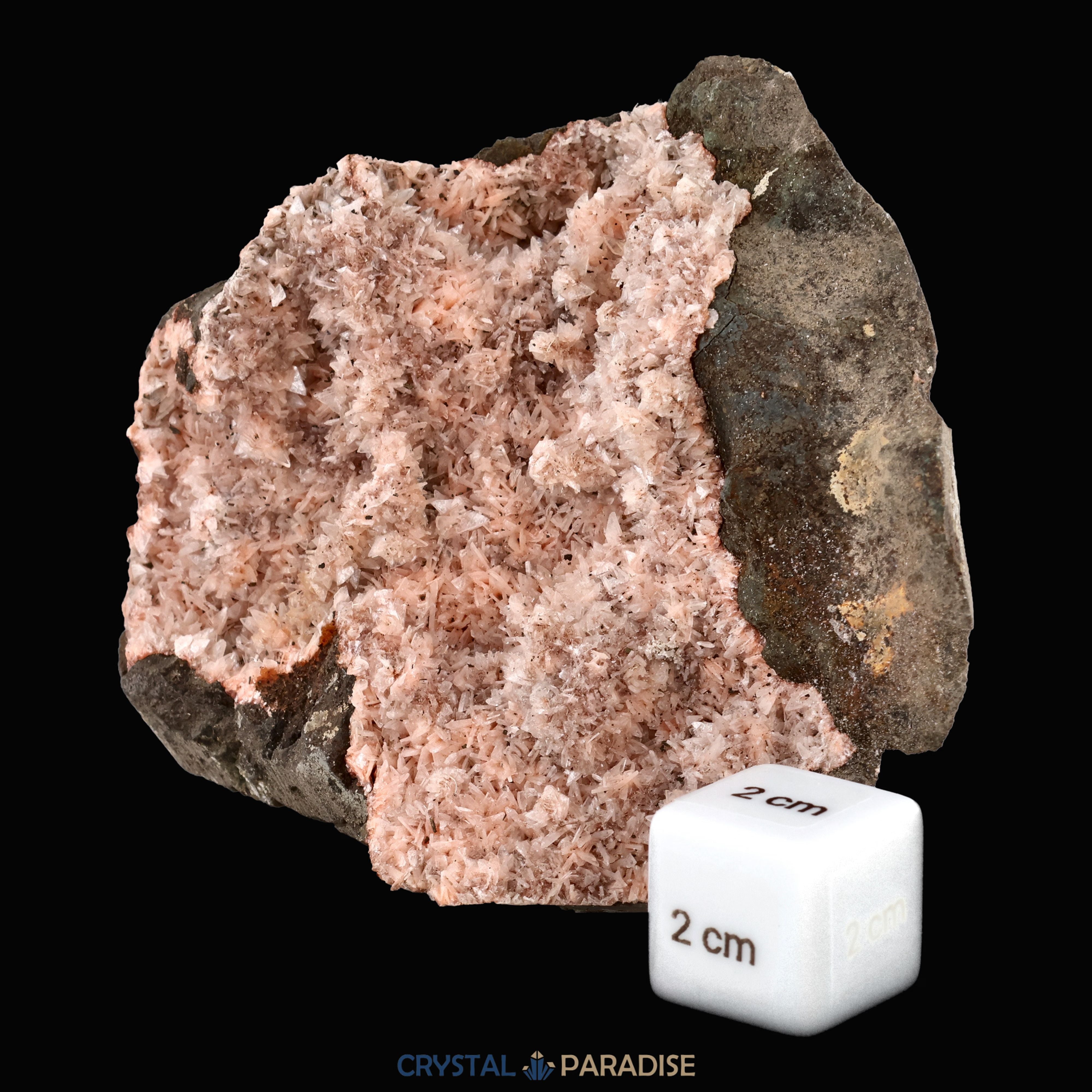 Red Heulandit Geode aus Indien (363g) – Ansicht 6