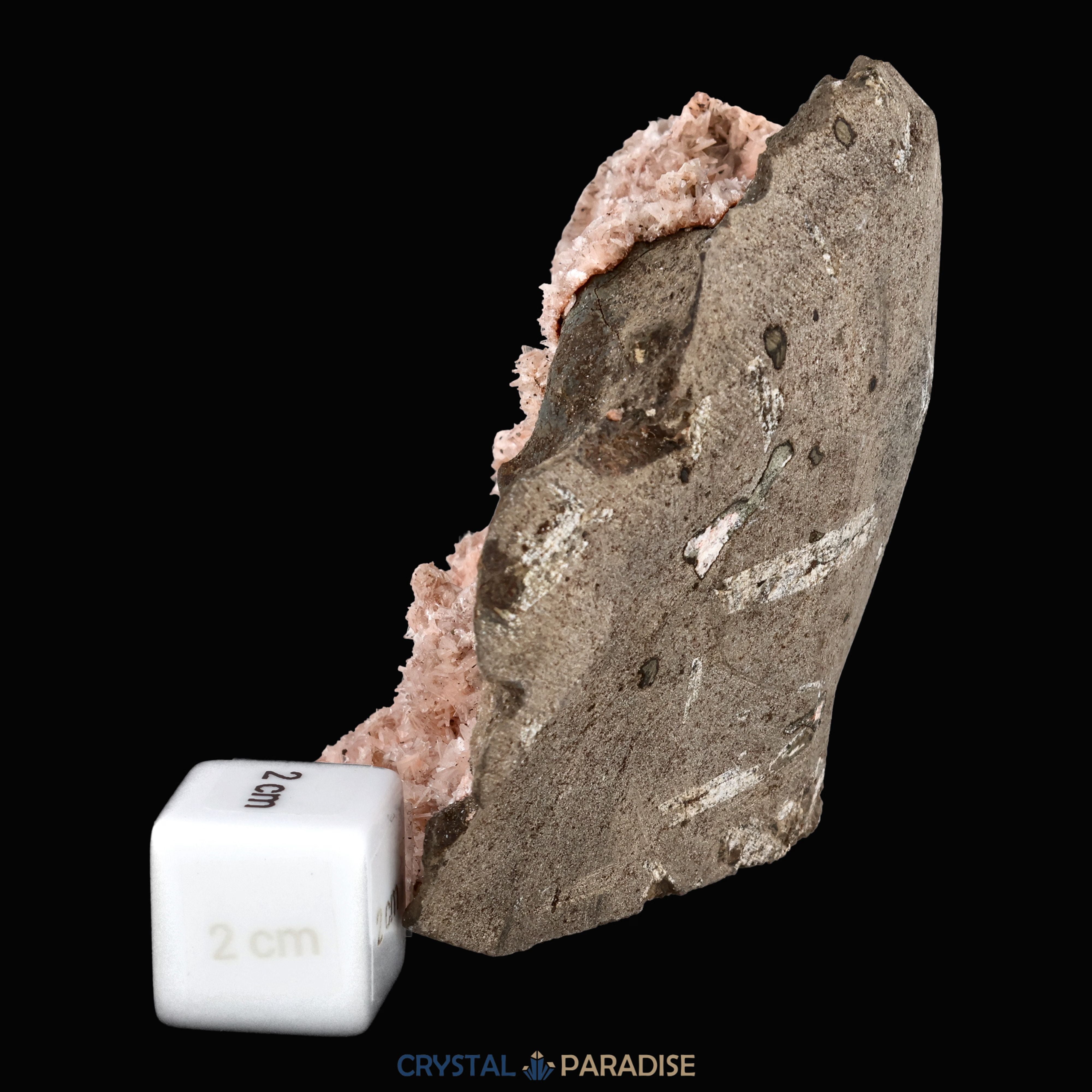 Red Heulandit Geode aus Indien (363g) – Ansicht 7