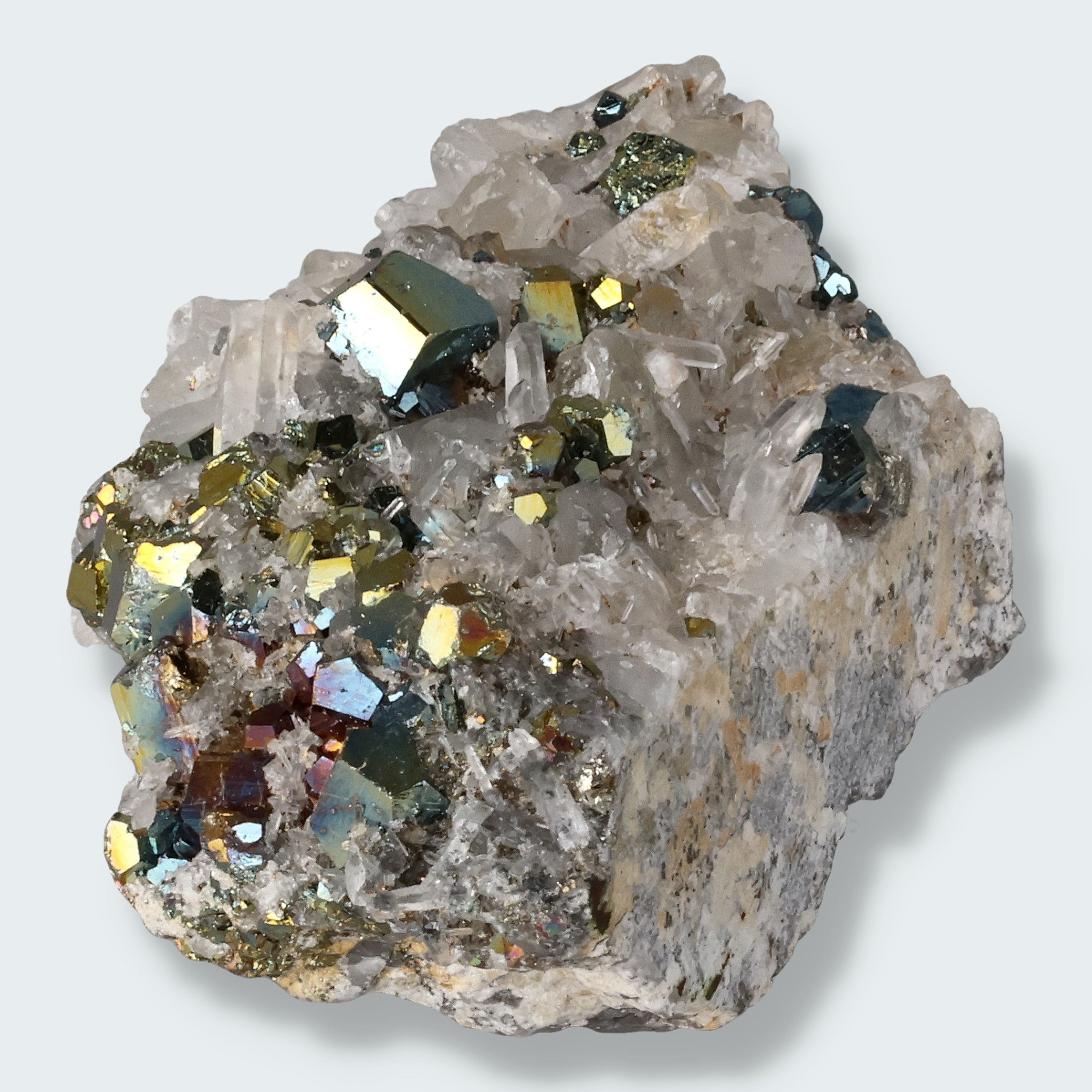 Regenbogen Pyrit aus Indonesien (192g) – Ansicht 3