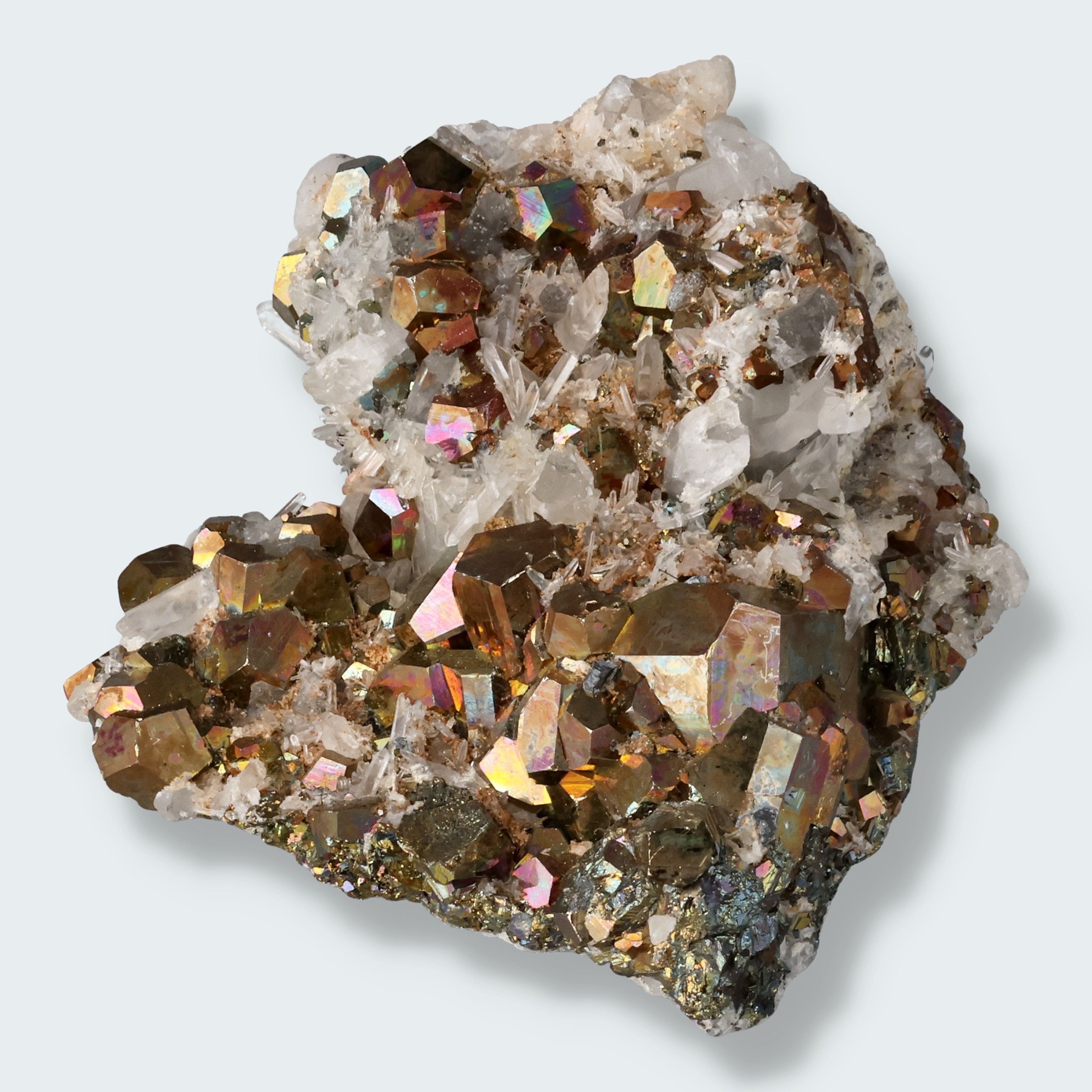 Regenbogen Pyrit aus Indonesien (267g) – Ansicht 2