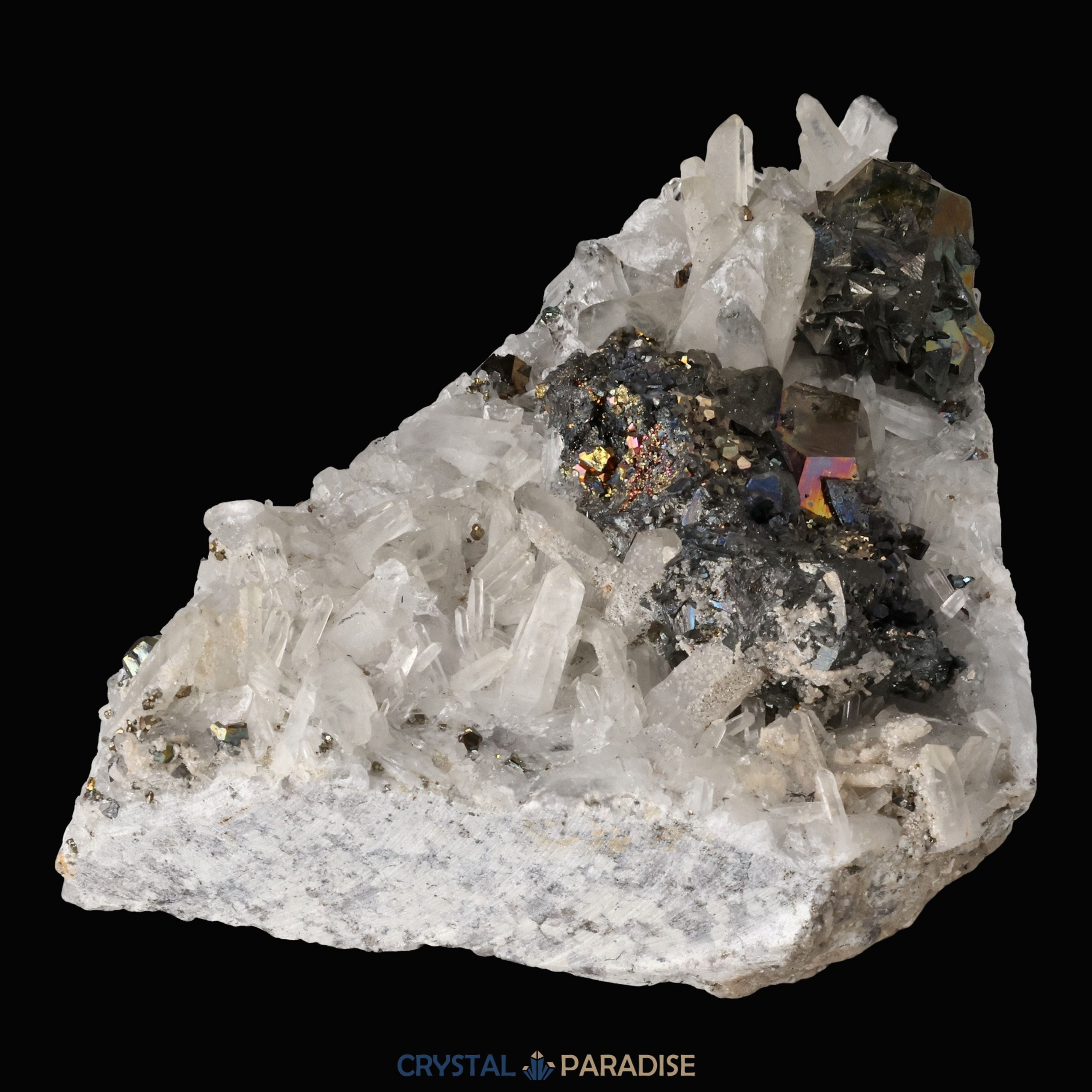 Regenbogen Pyrit aus Indonesien (973g) – Ansicht 9