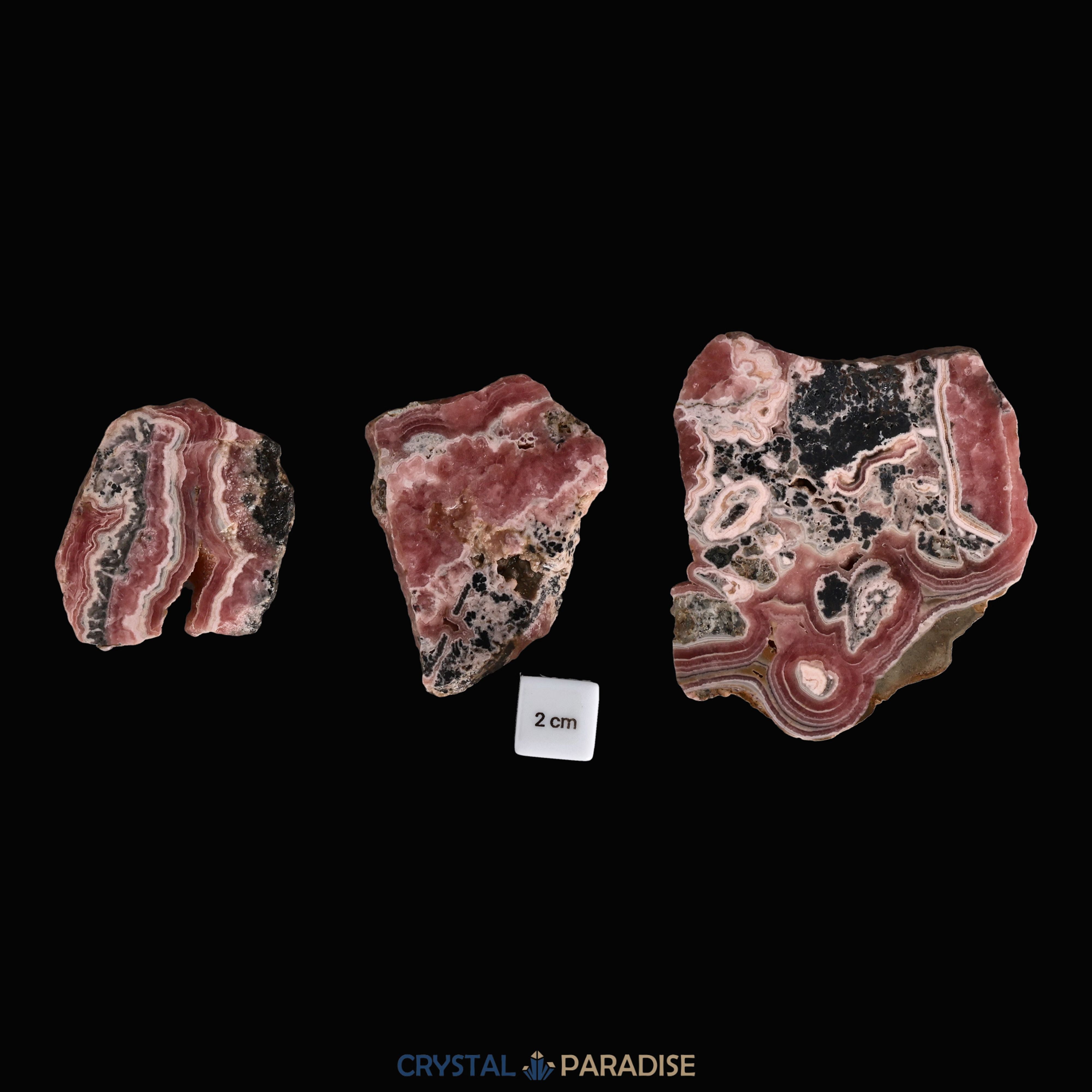 Rhodochrosit Scheibe aus Argentinien – Ansicht 2
