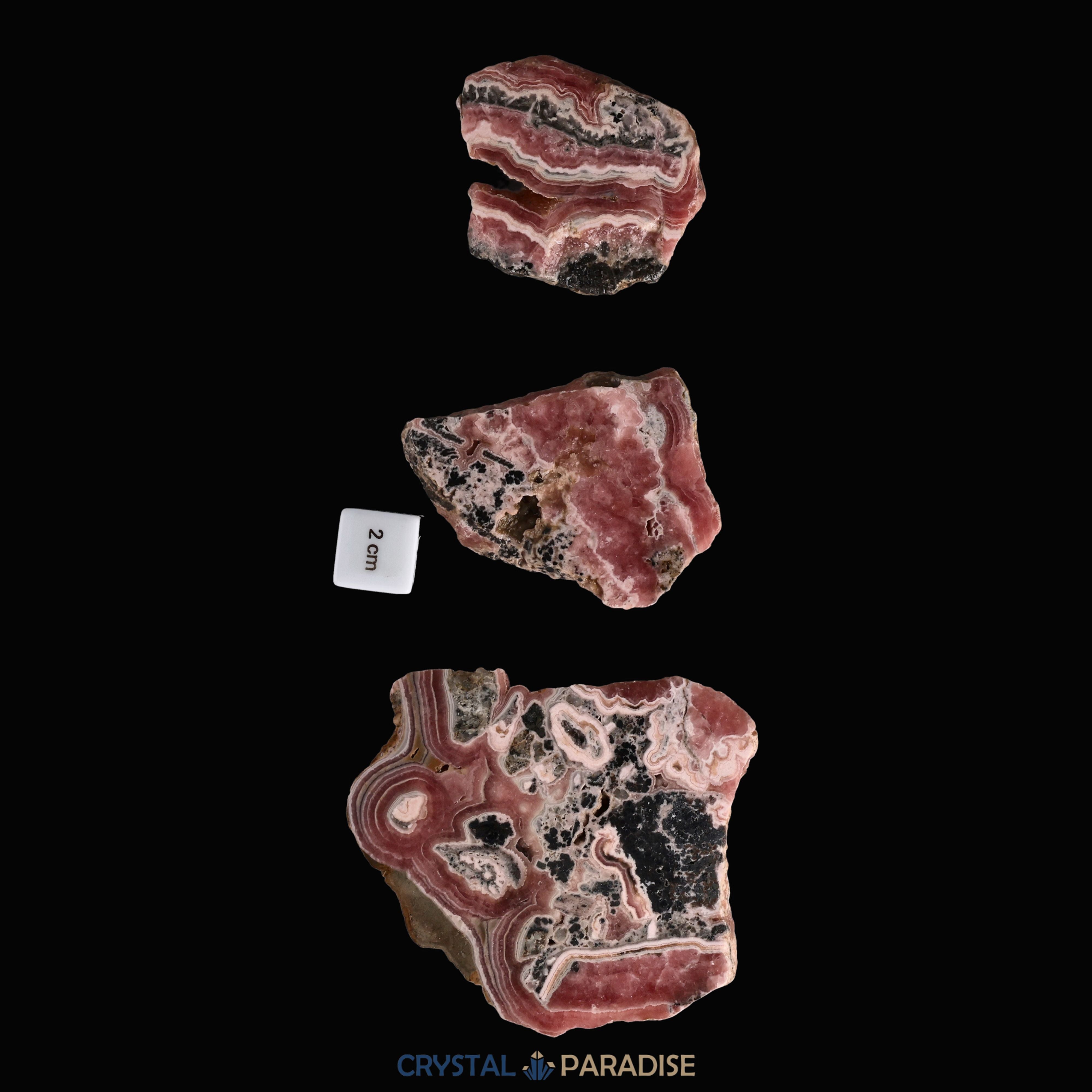 Rhodochrosit Scheibe aus Argentinien – Ansicht 4
