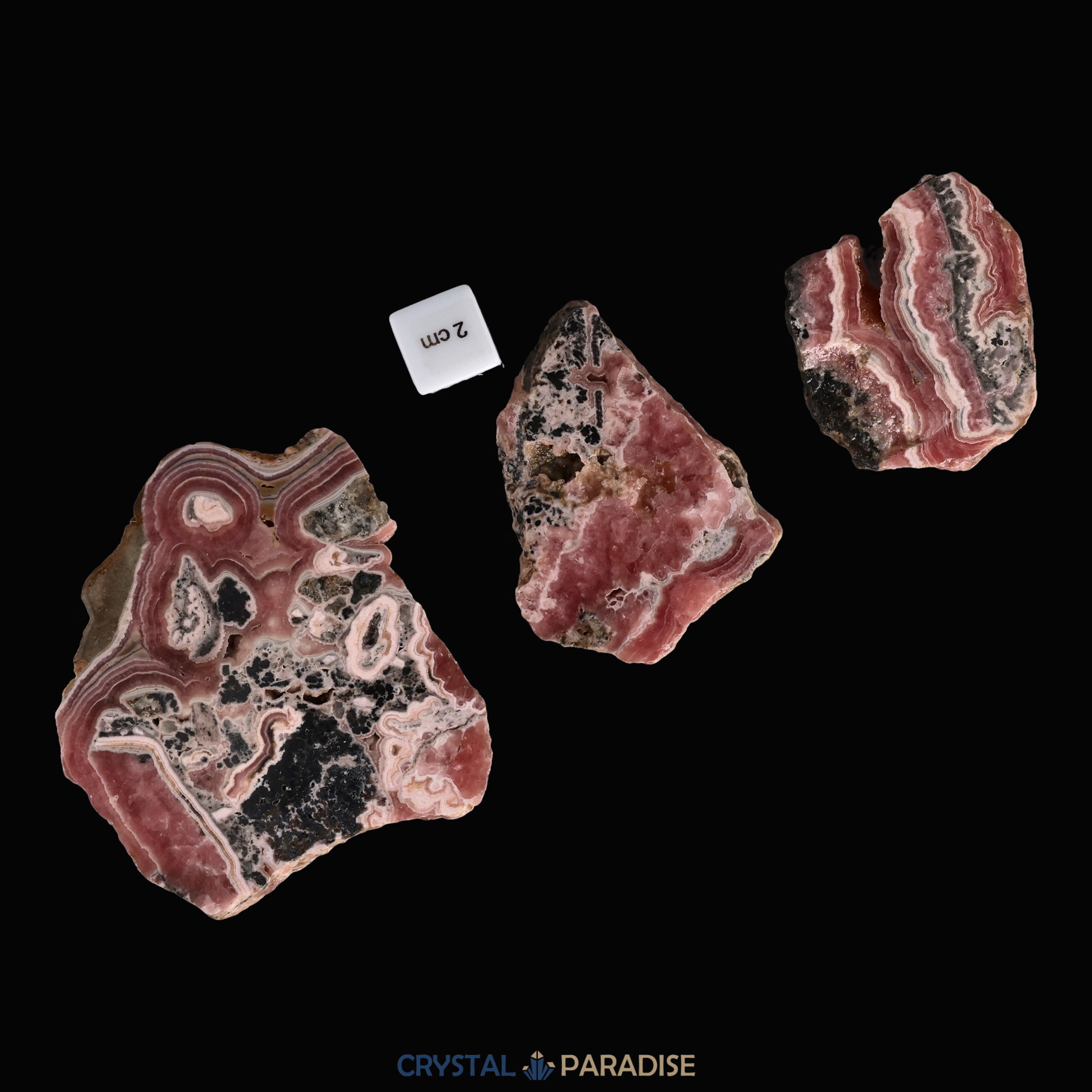 Rhodochrosit Scheibe aus Argentinien – Ansicht 5