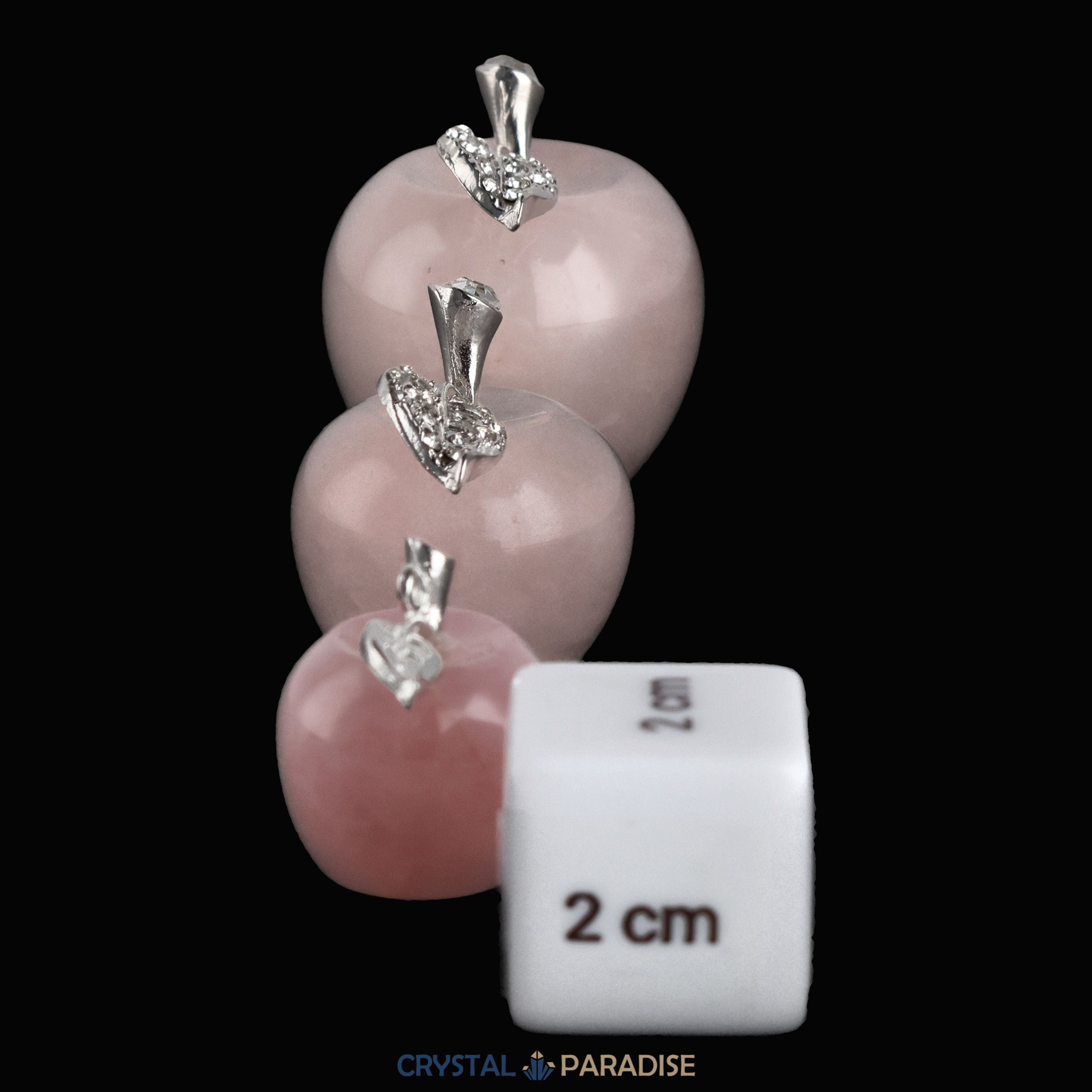 Rosenquarz Apfel – Ansicht 10