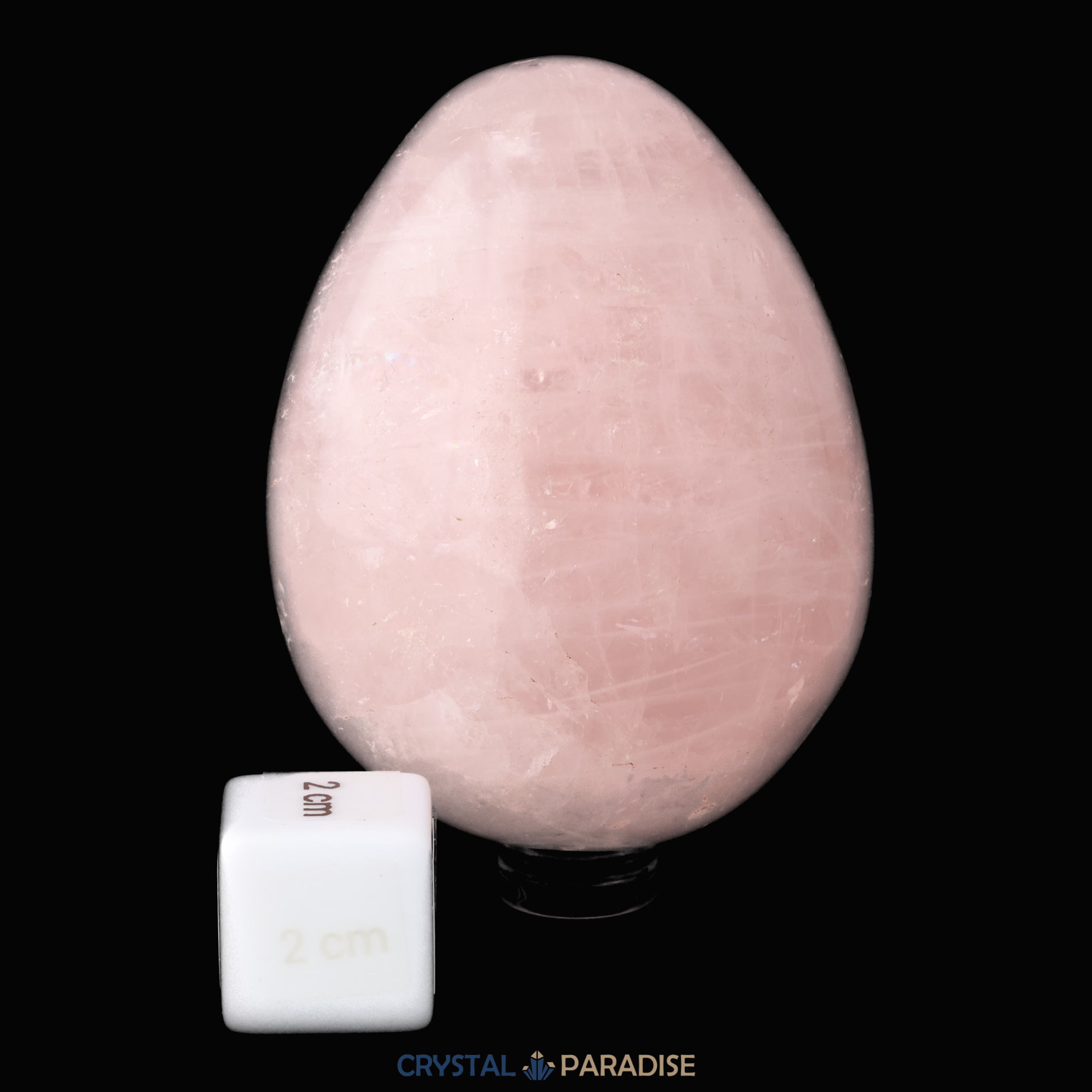 Rosenquarz Ei – Ansicht 7