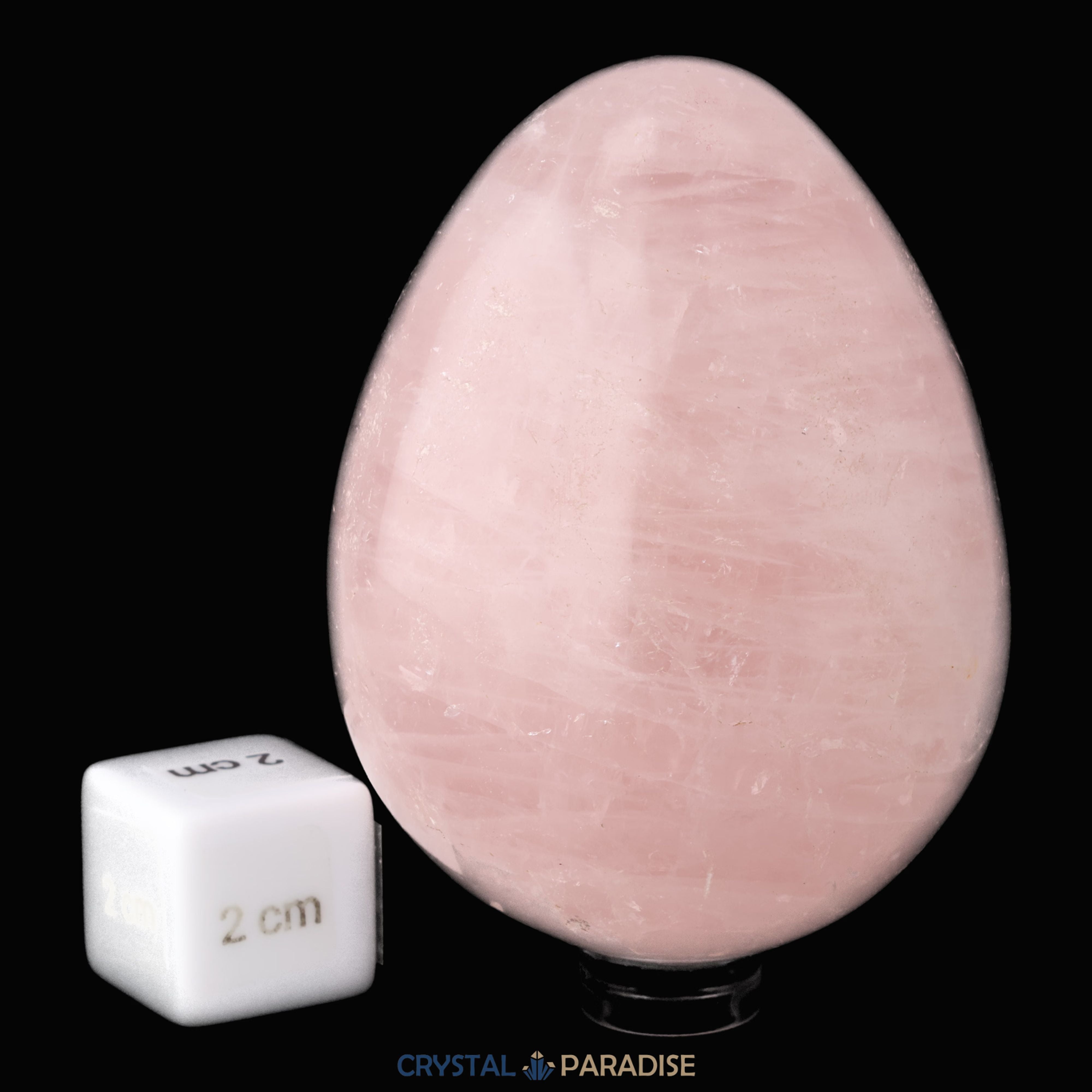 Rosenquarz Ei – Ansicht 8