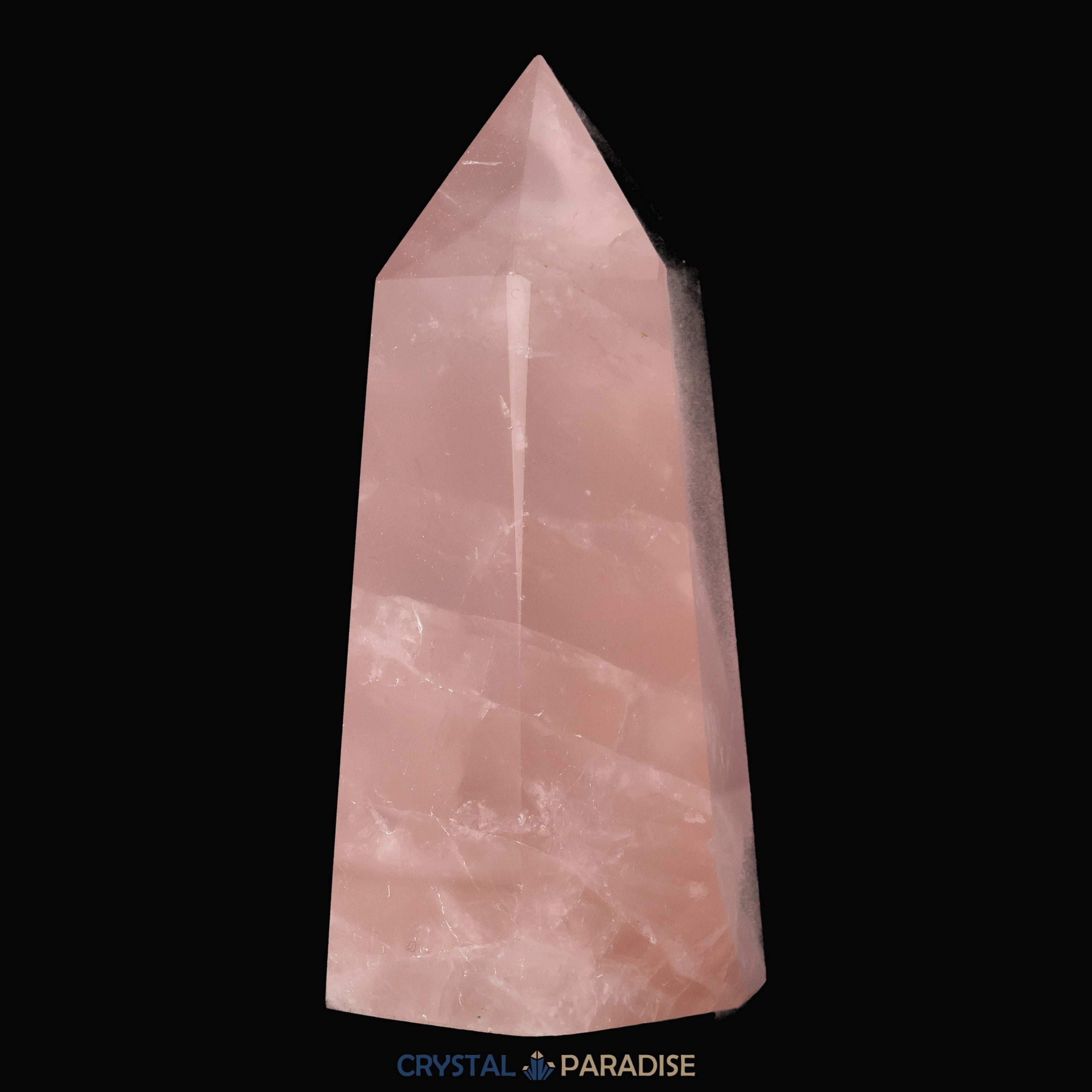 Rosenquarz Obelisk (rosa transparent) – Ansicht 10