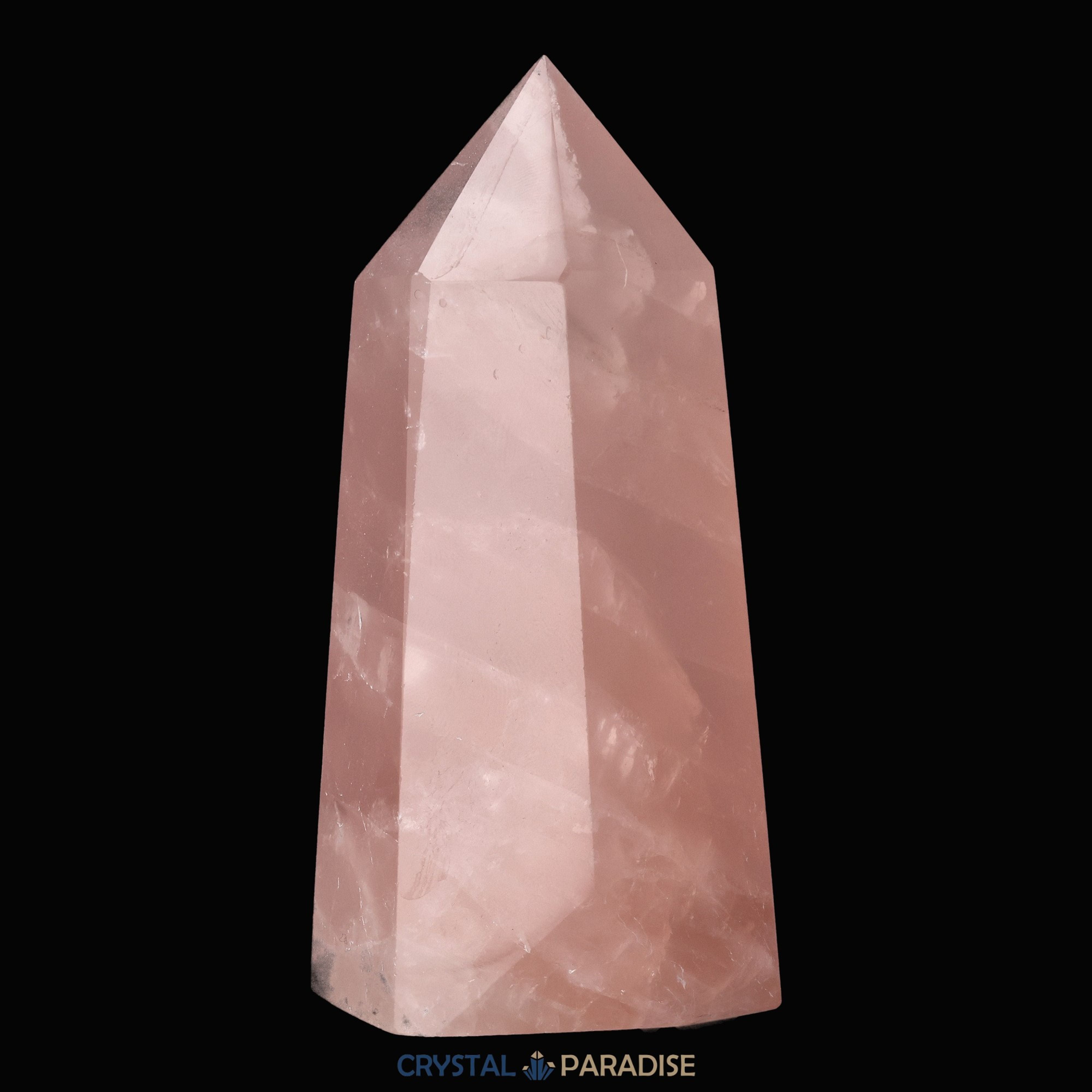 Rosenquarz Obelisk (rosa transparent) – Ansicht 11