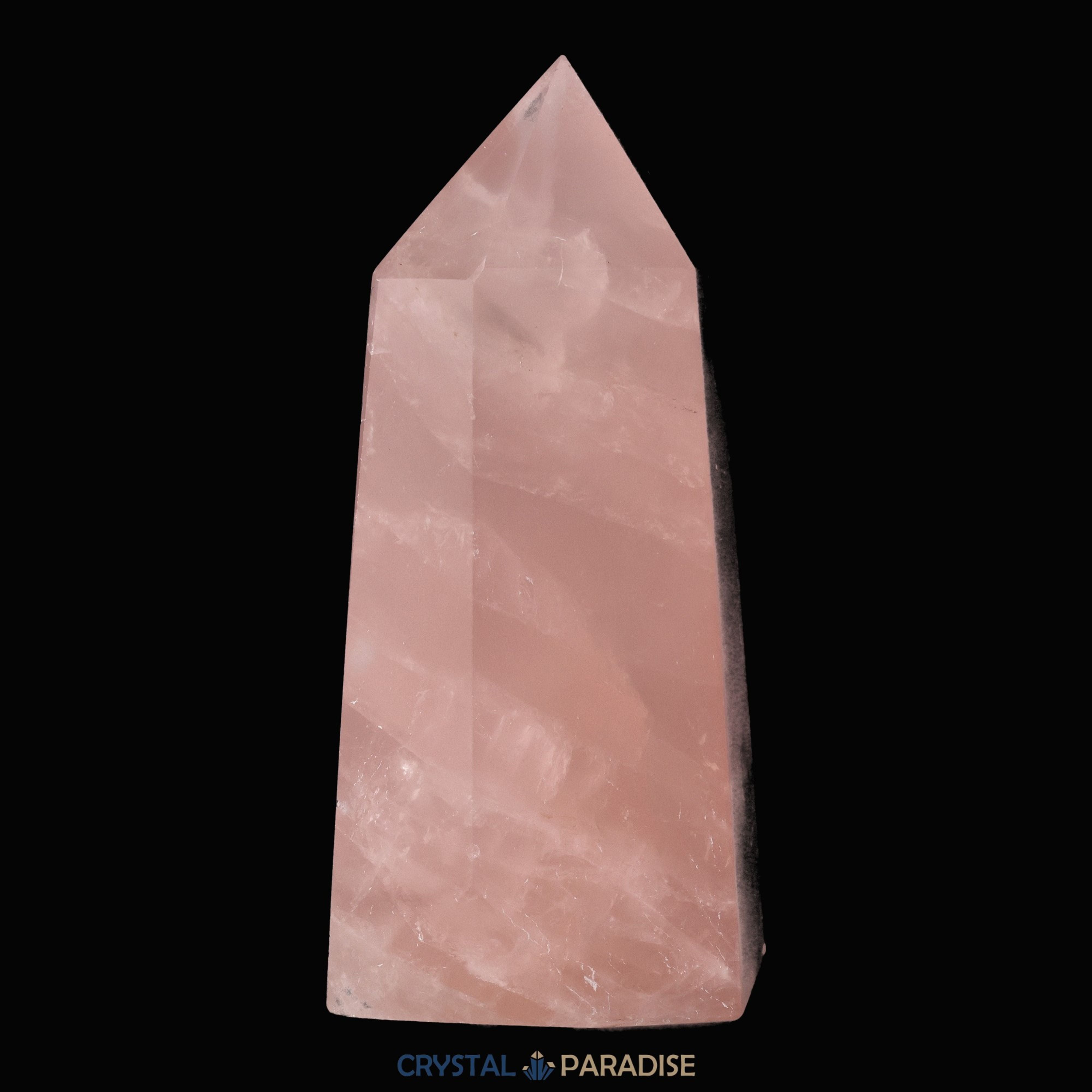 Rosenquarz Obelisk (rosa transparent) – Ansicht 12