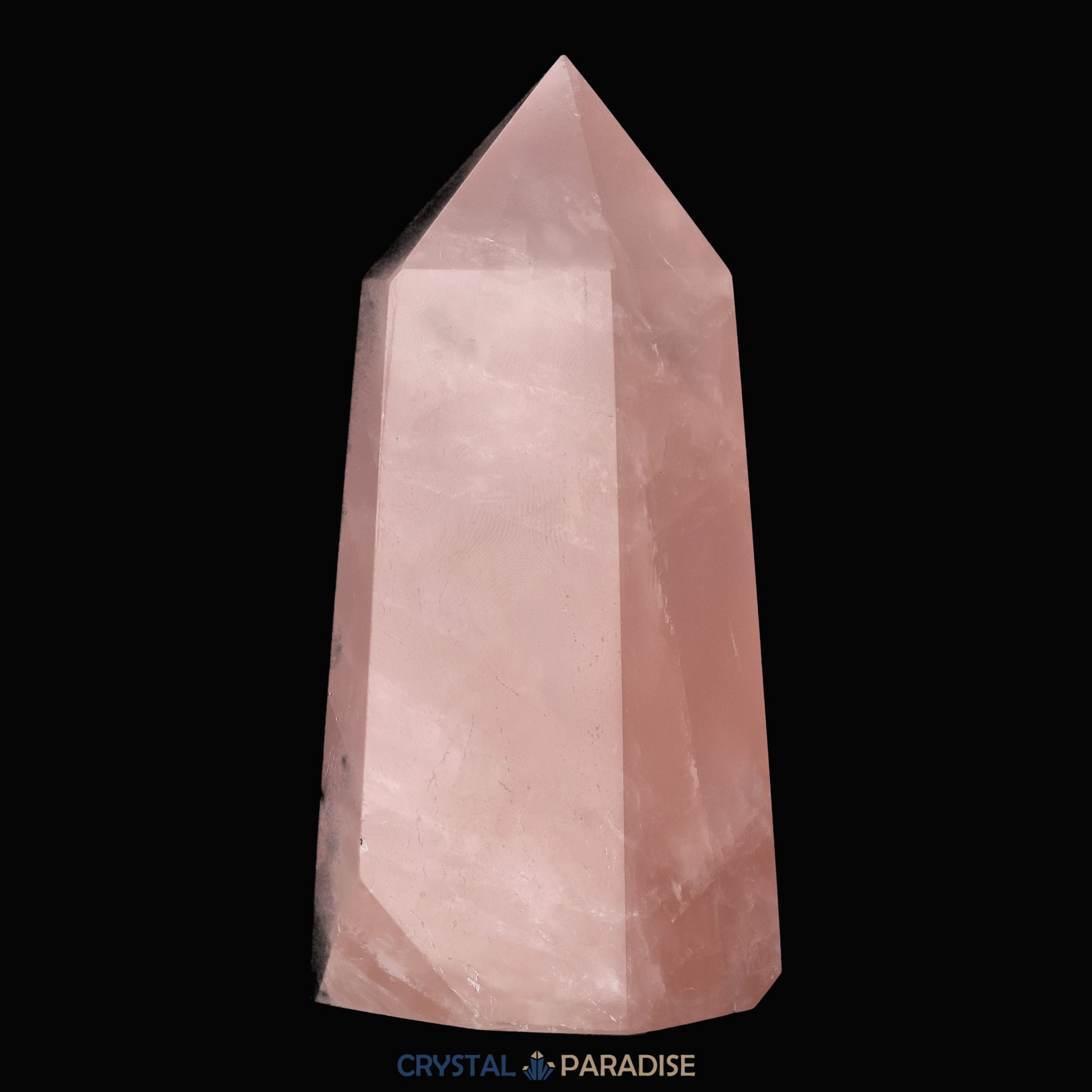 Rosenquarz Obelisk (rosa transparent) – Ansicht 13