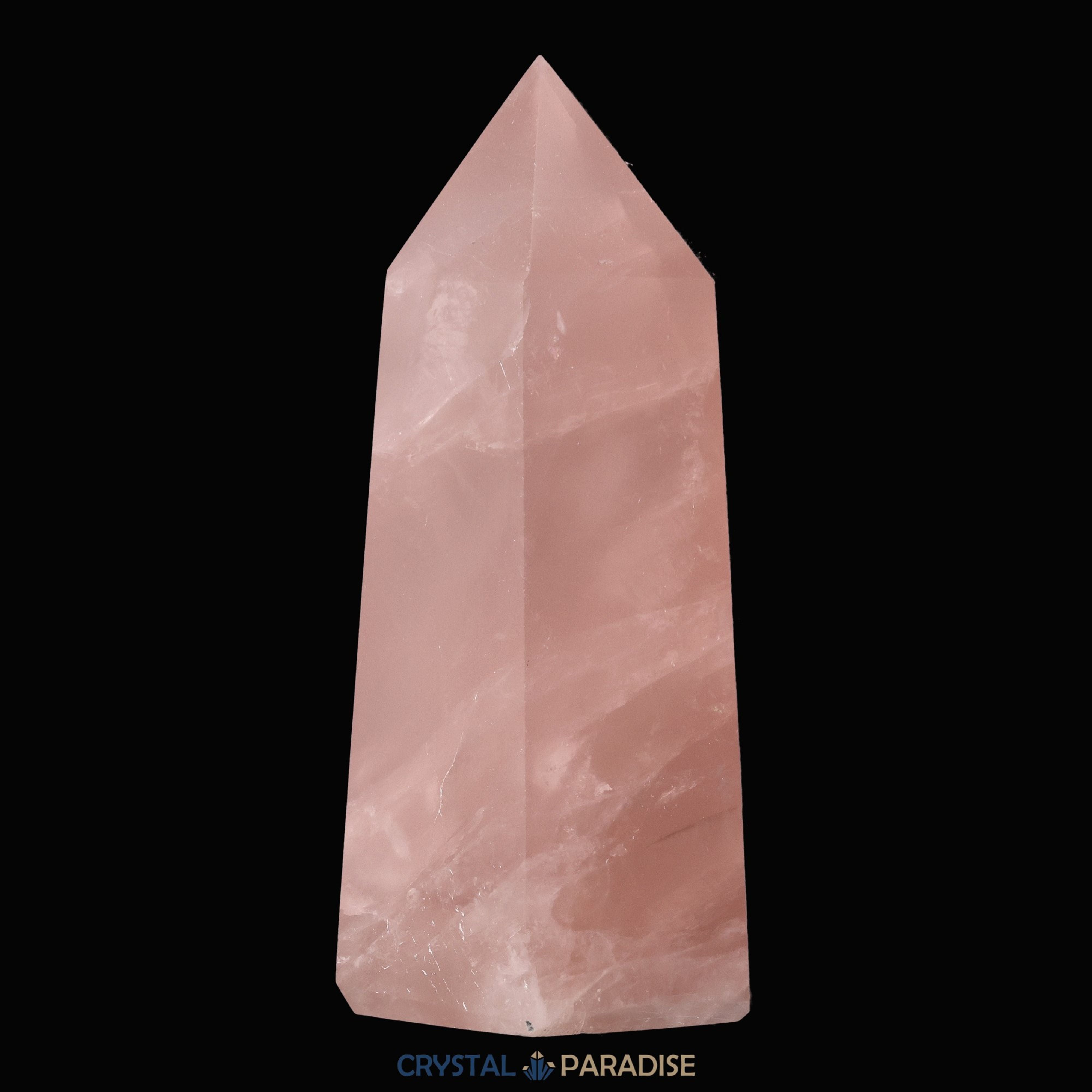 Rosenquarz Obelisk (rosa transparent) – Ansicht 7