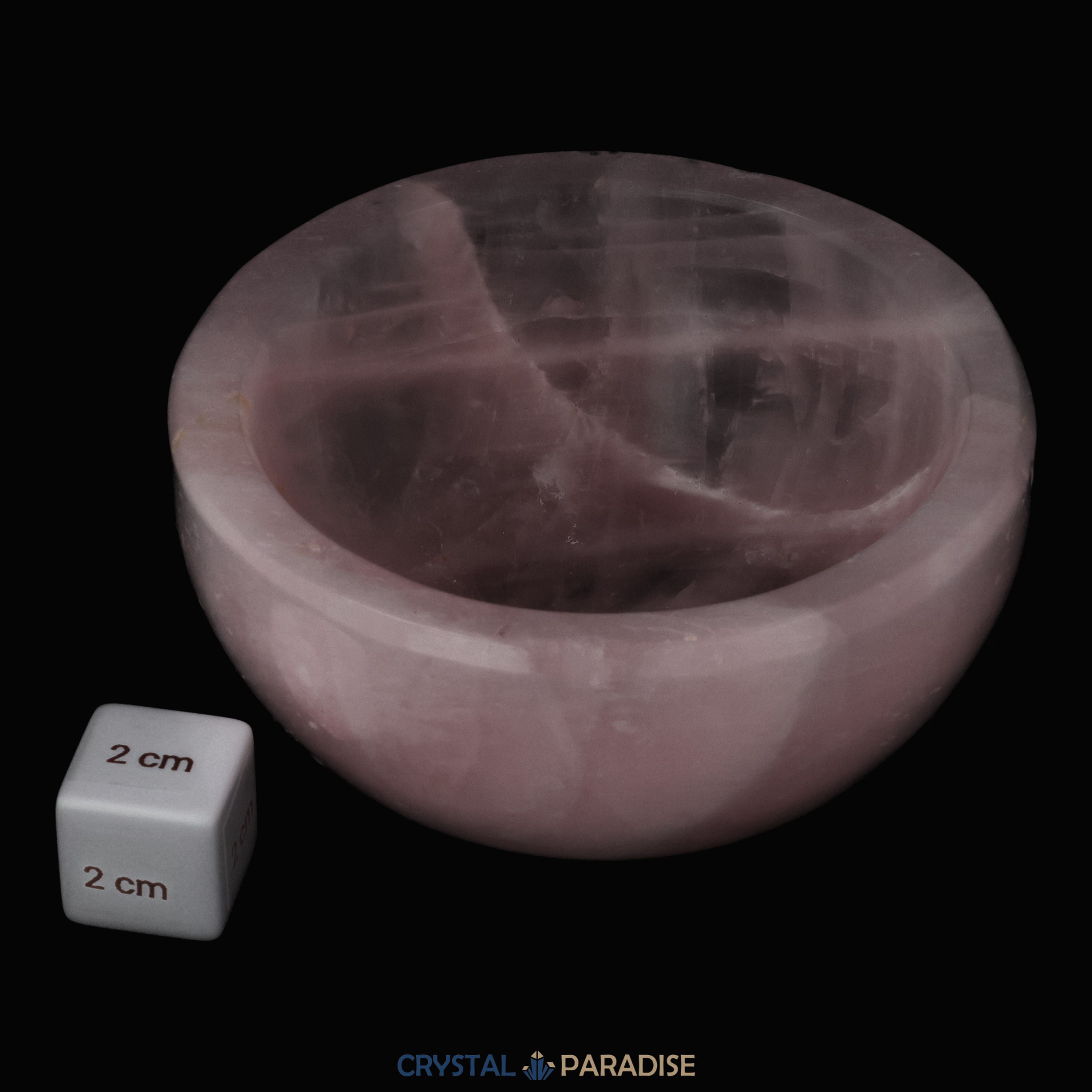 Rosenquarz Schale – Ansicht 5