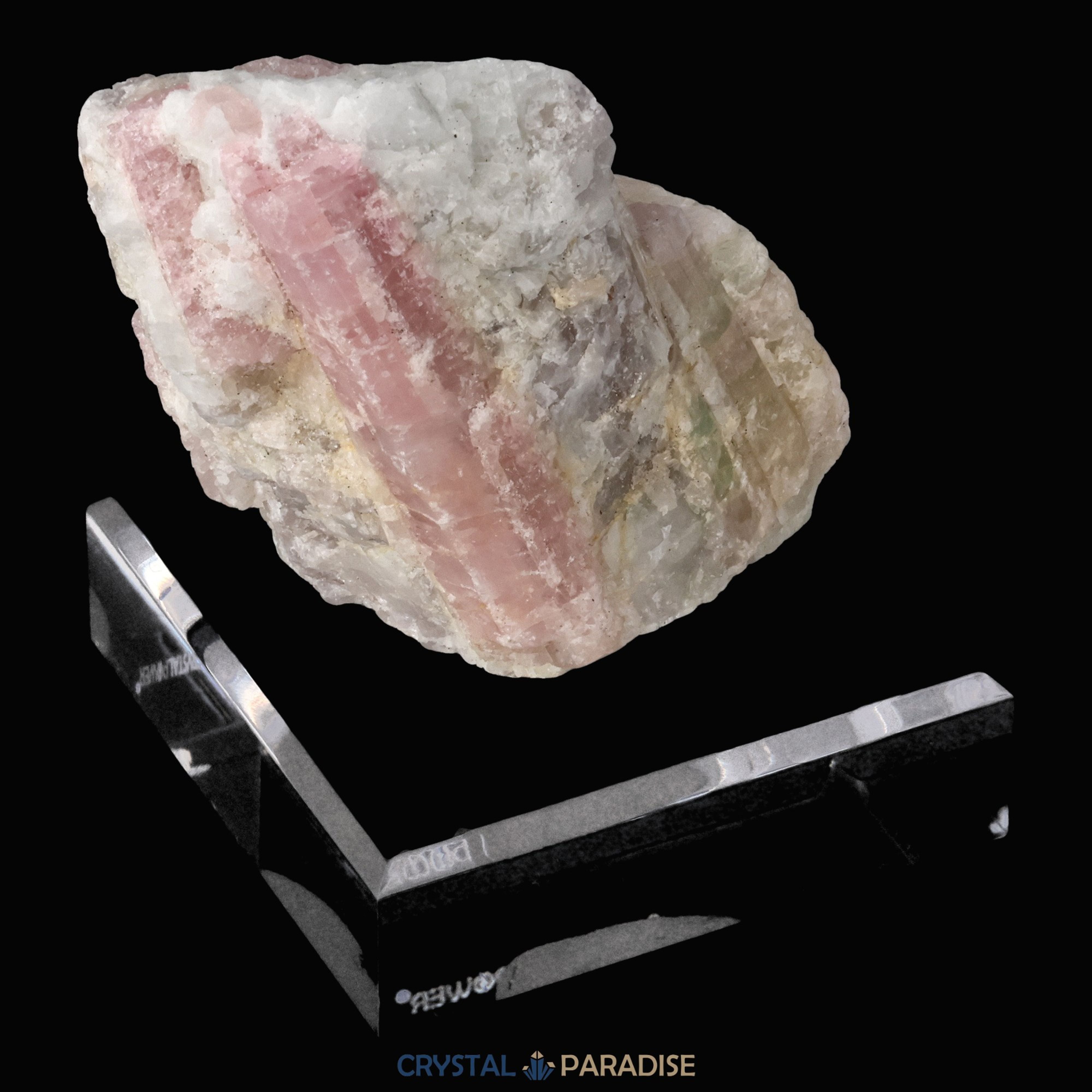 Rubelit (Turmalingruppe) Handstufe aus Brasilien (188g) – Ansicht 7
