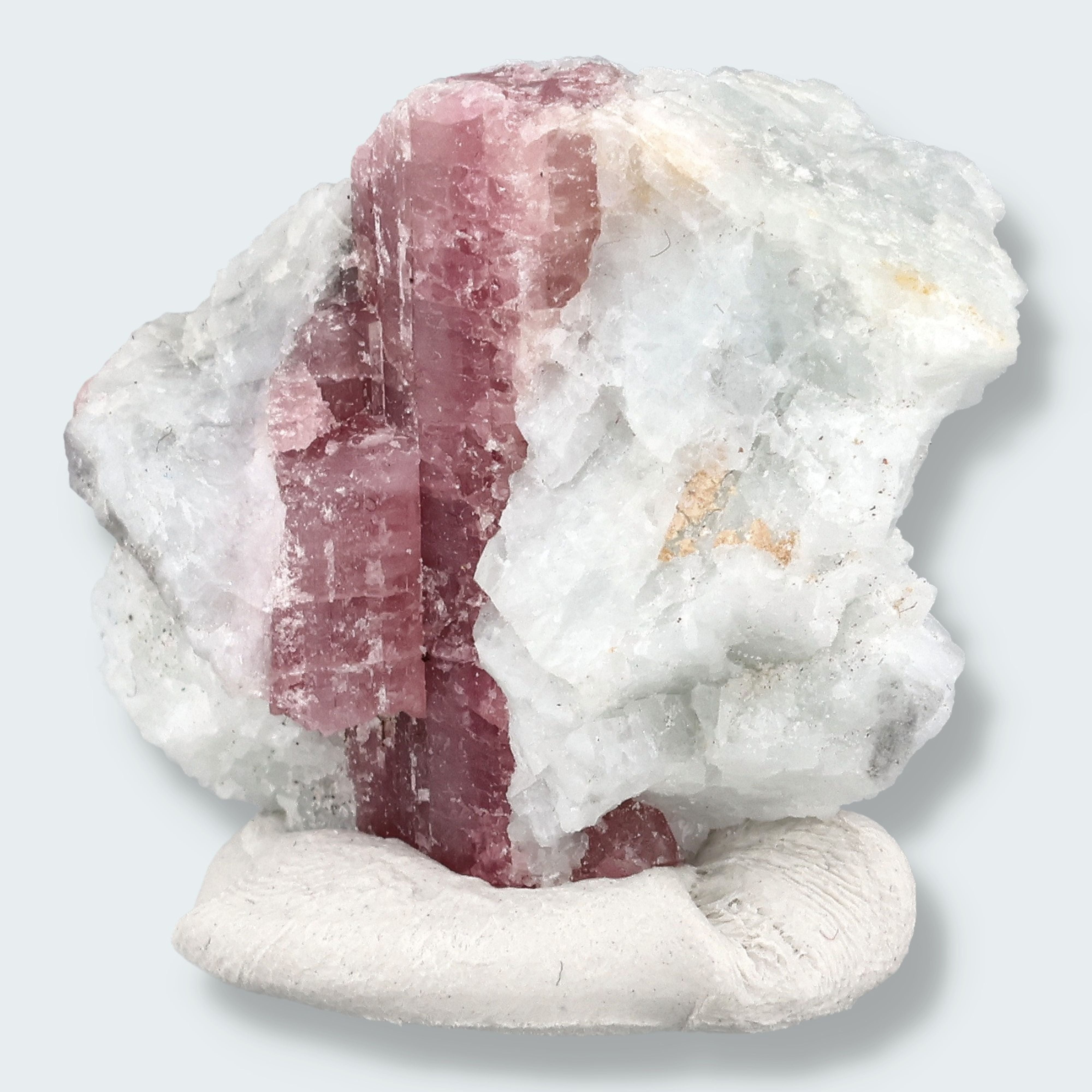 Rubelit (Turmalingruppe) Stufe aus Brasilien (19g) – Ansicht 2