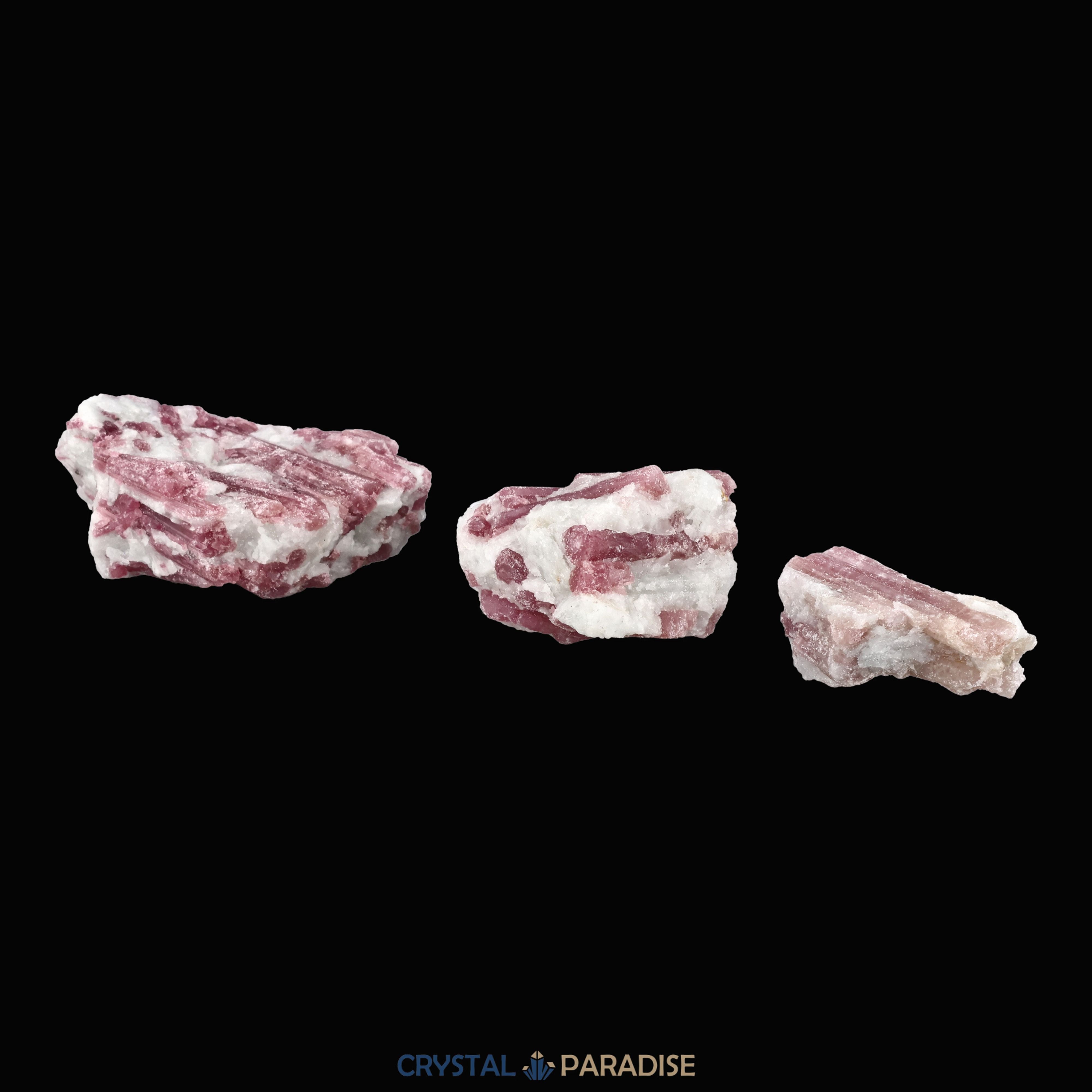 Rubelit (Turmalingruppe) Stufe aus Brasilien – Ansicht 9