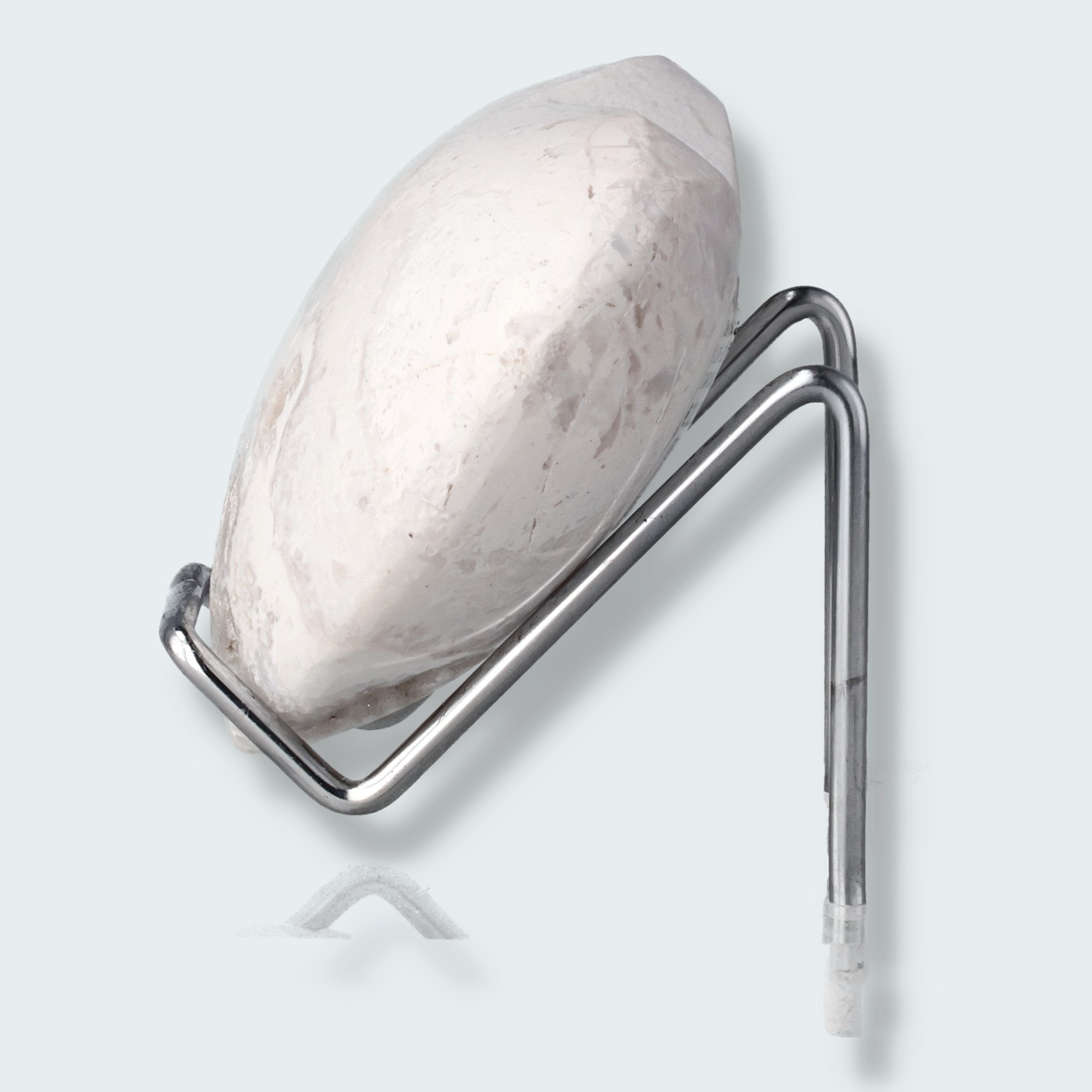 Schneeachat Herz (170 - 200 g) – Ansicht 3