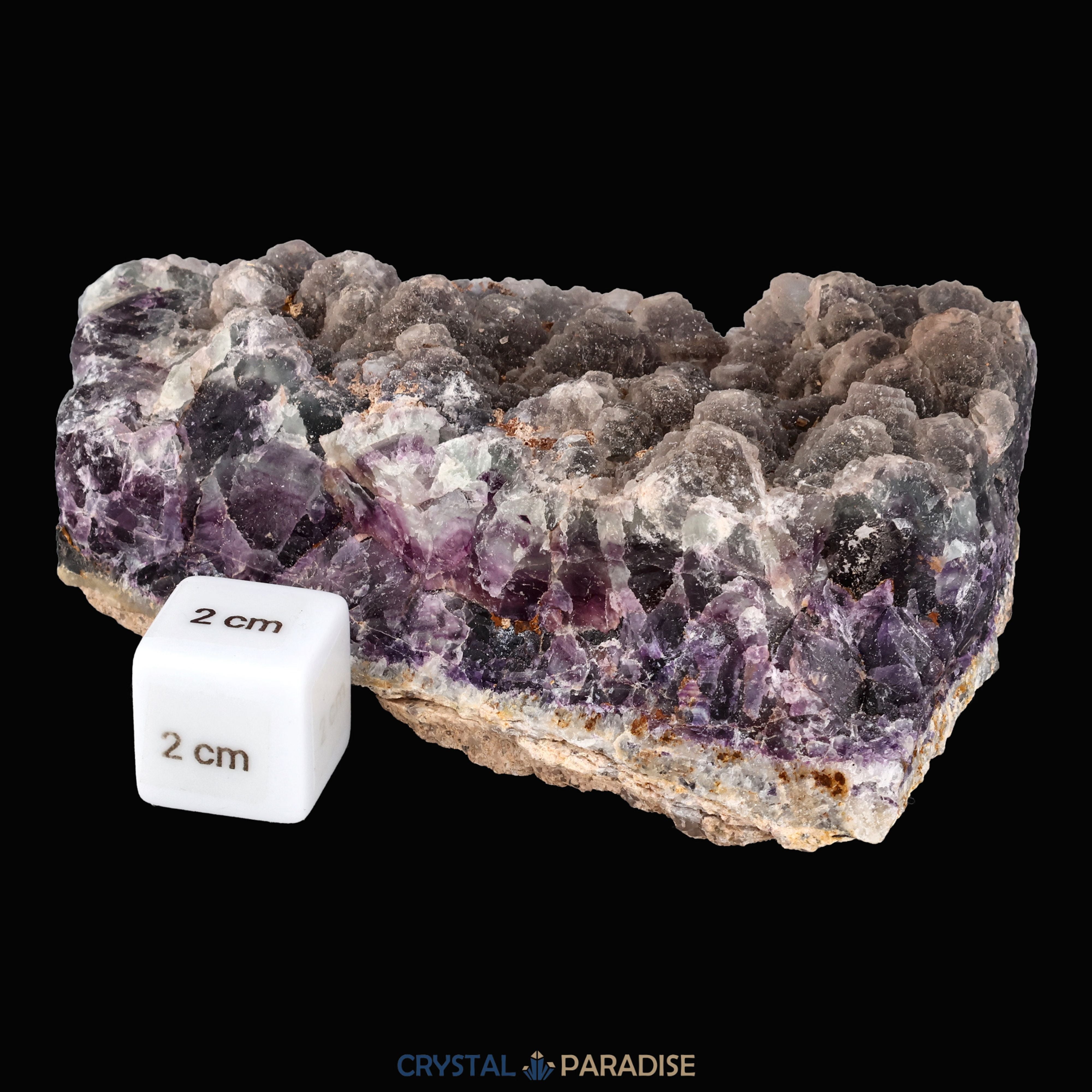Schneeflocken Fluorit aus Yunnan China (554g) – Ansicht 2