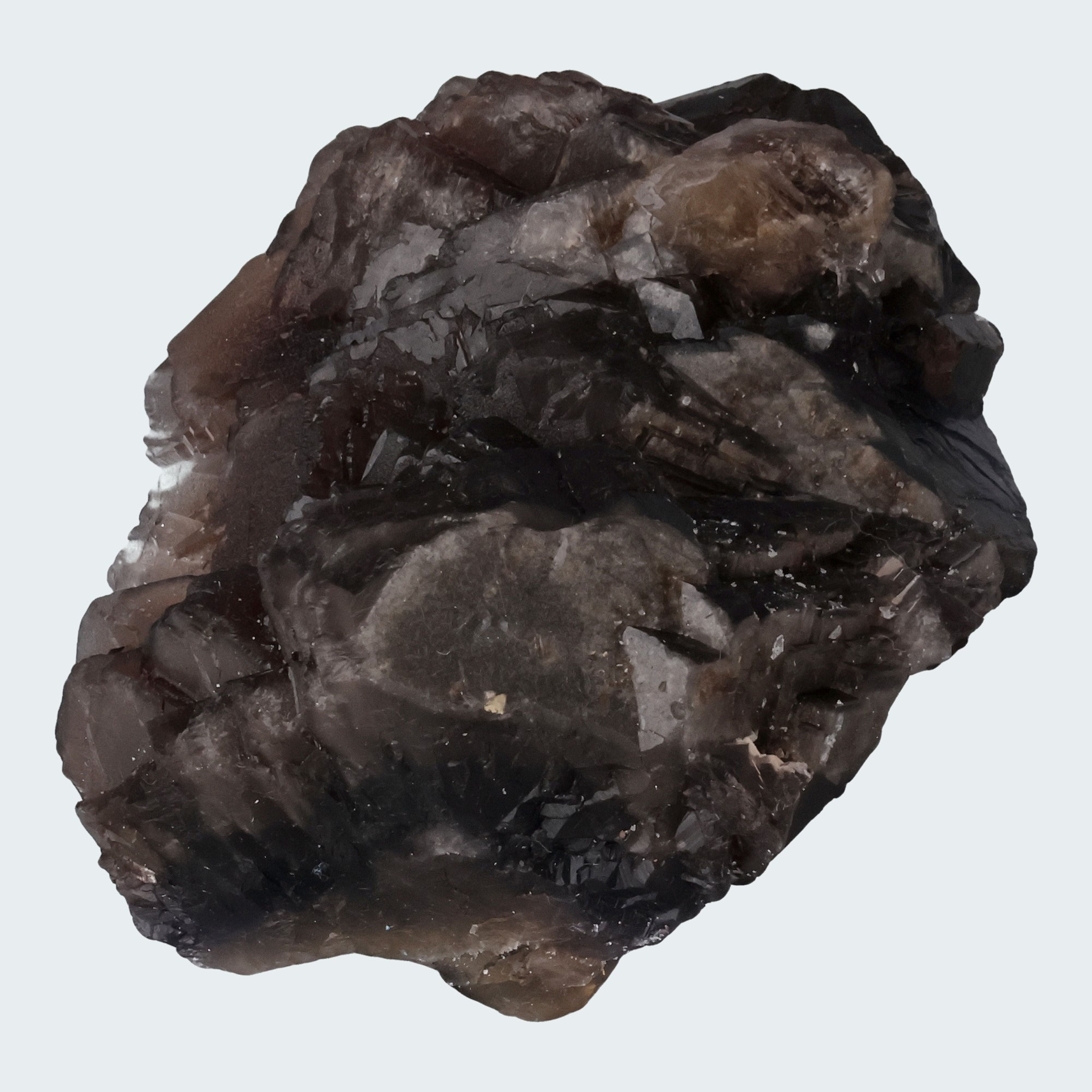 Schwarzer Rosen-Fluorit aus Baluchistan Pakistan (280g) – Ansicht 3