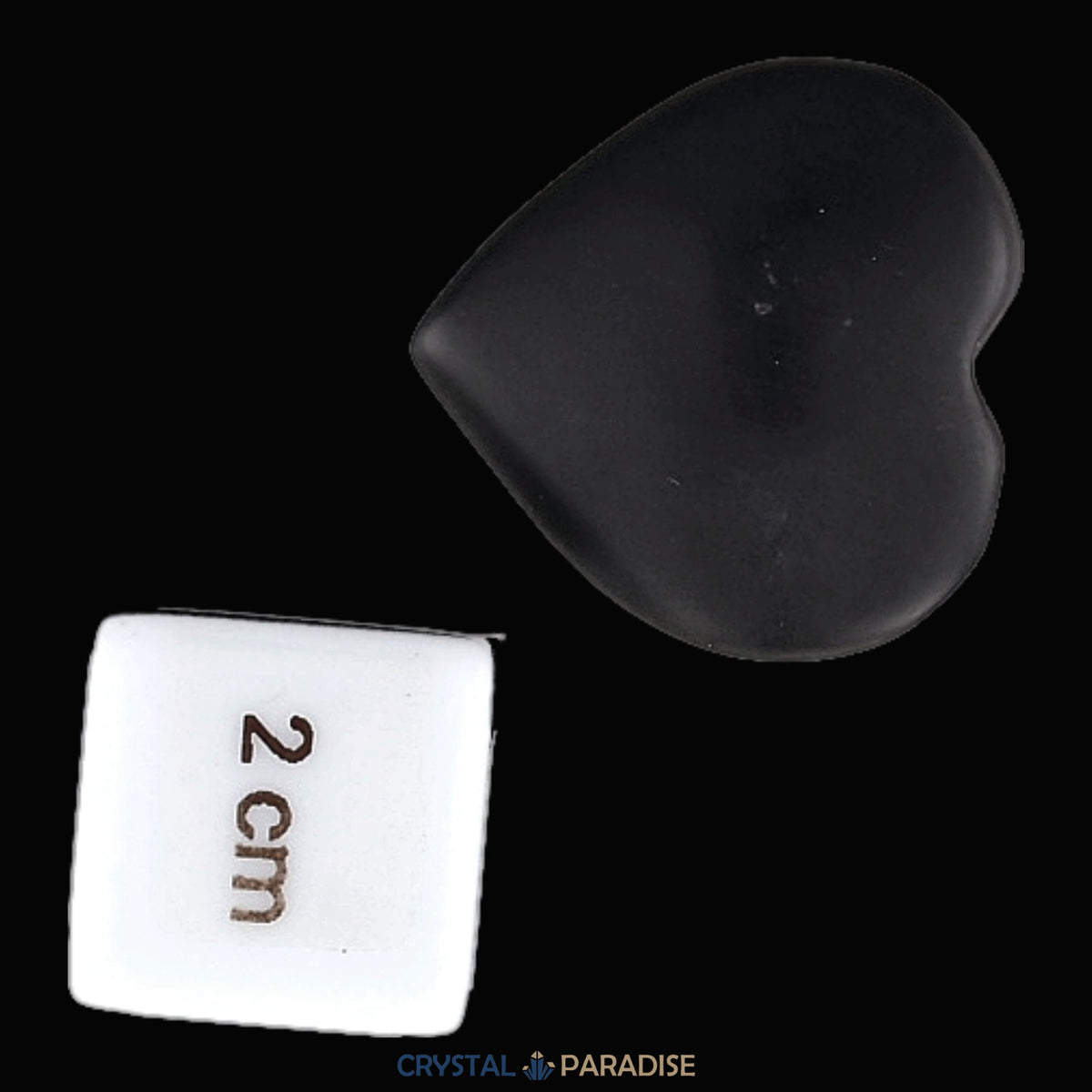 Shungit Herz 3 cm – Ansicht 4