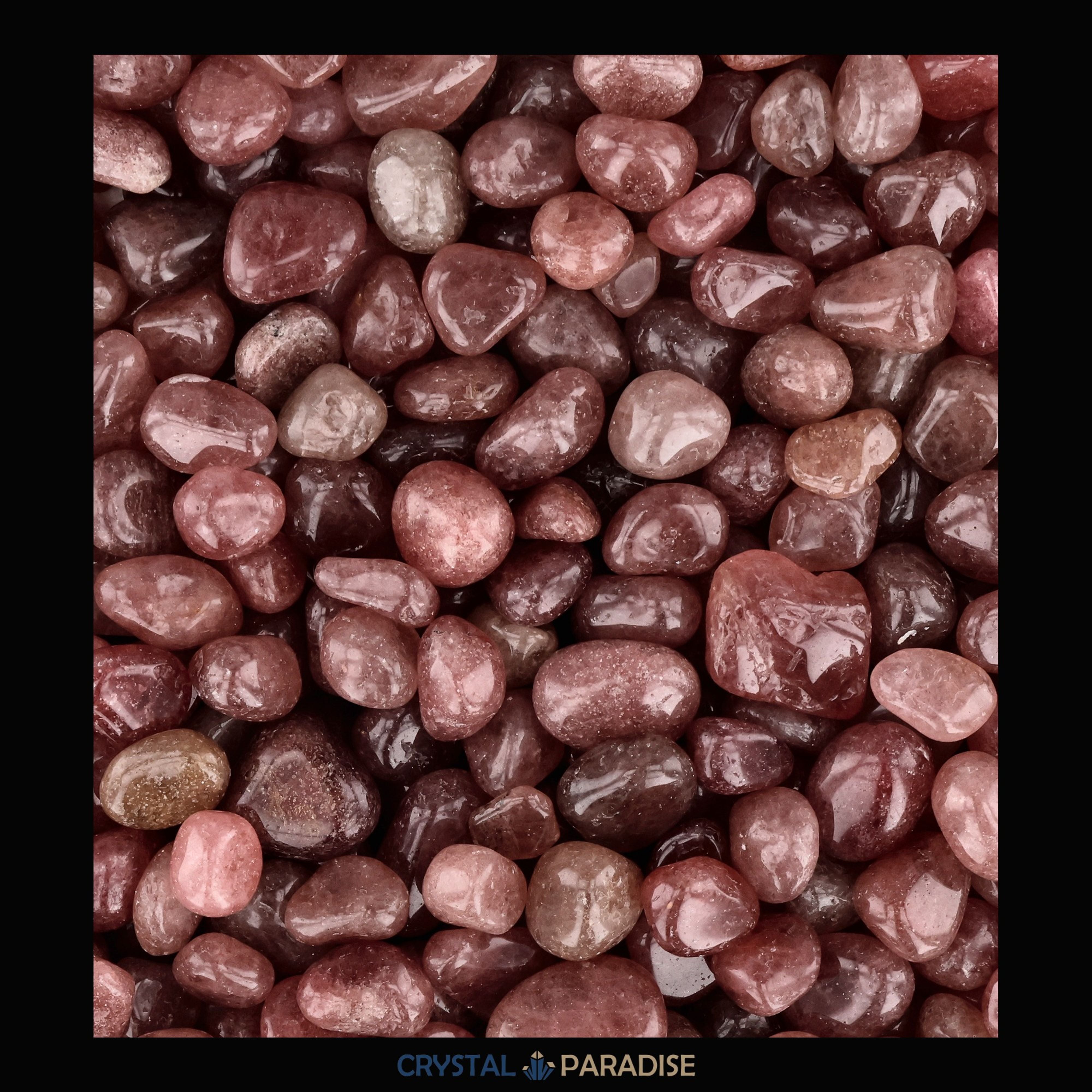 Strawberry Achat Trommelsteine – Ansicht 4