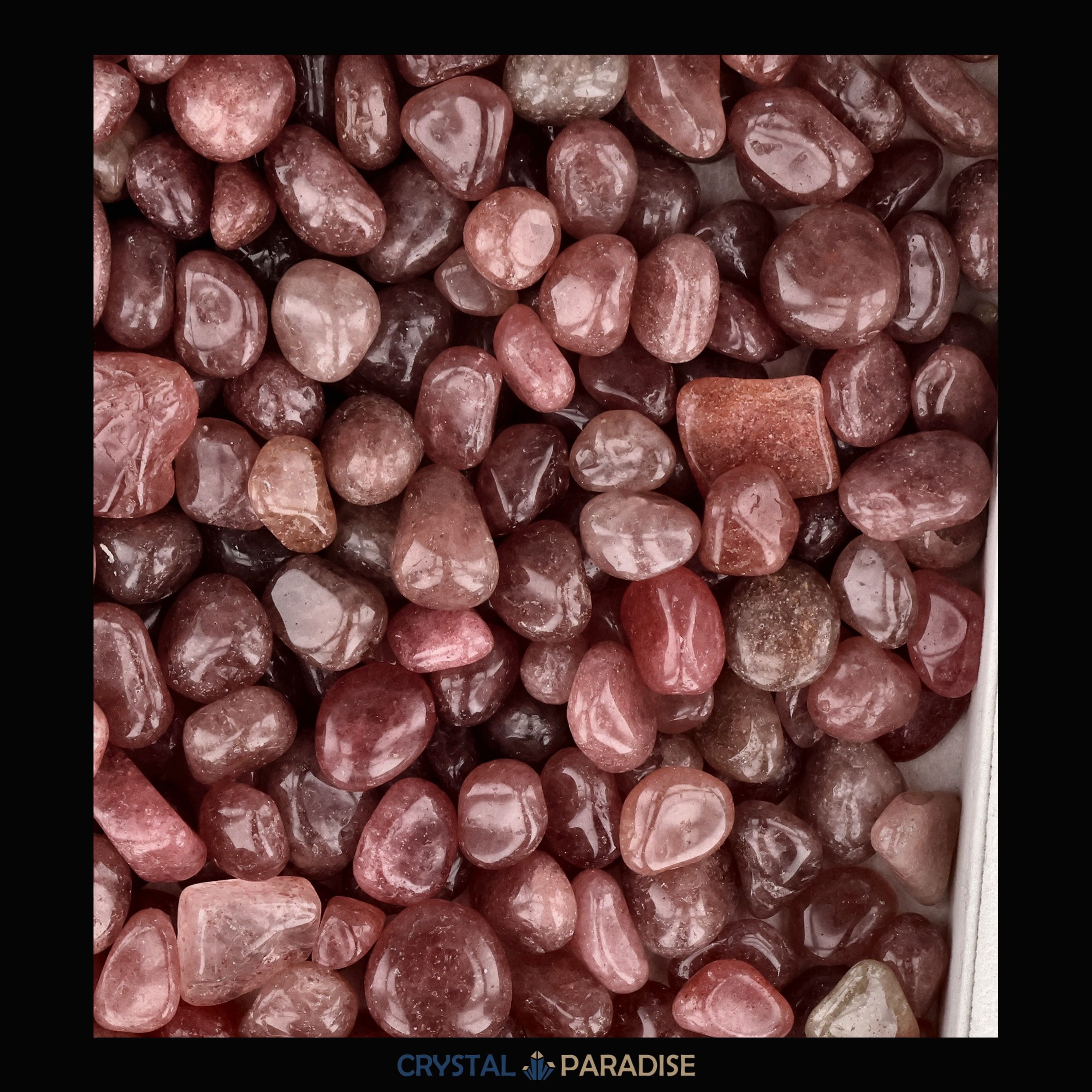 Strawberry Achat Trommelsteine – Ansicht 6