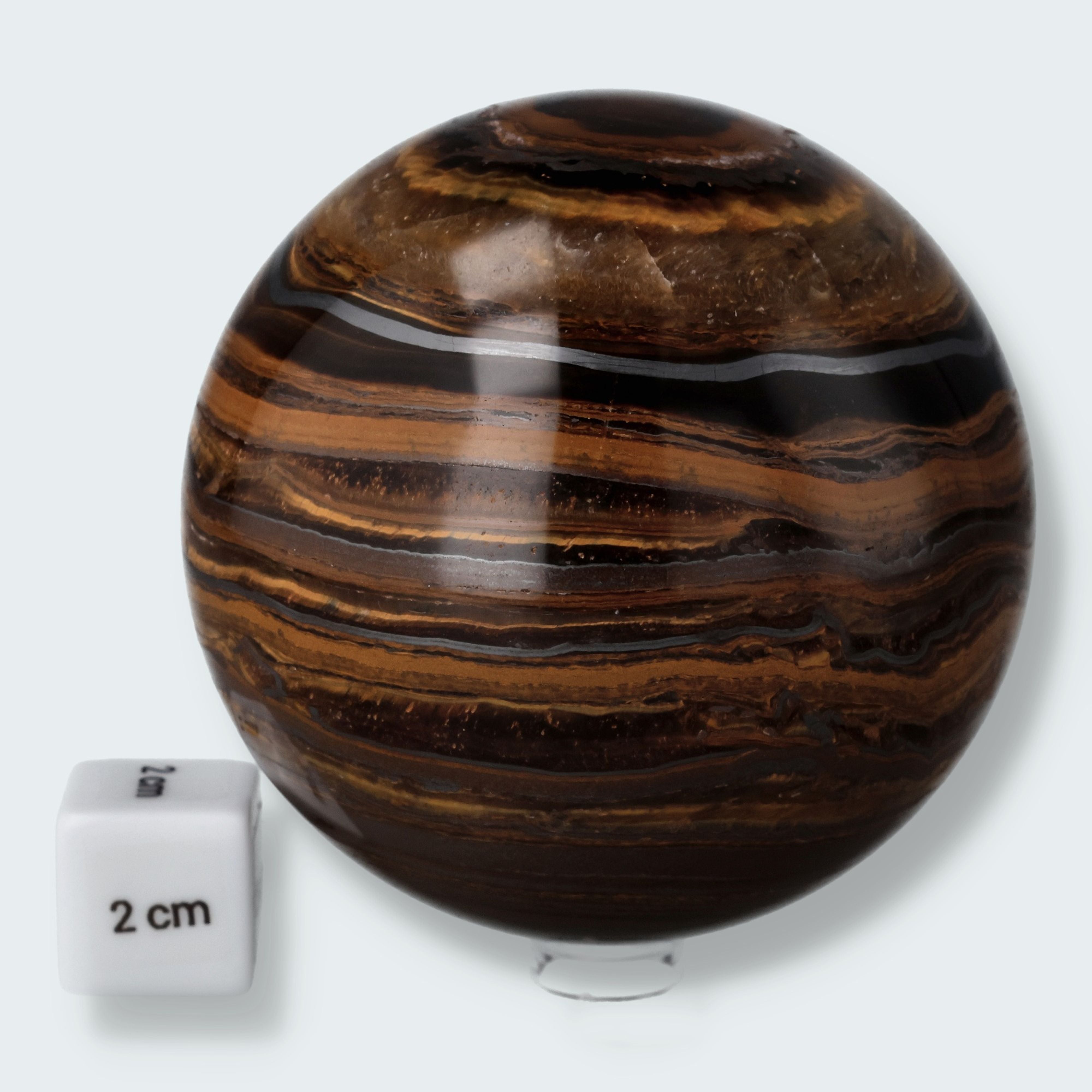Tigerauge Kugel – Ansicht 4