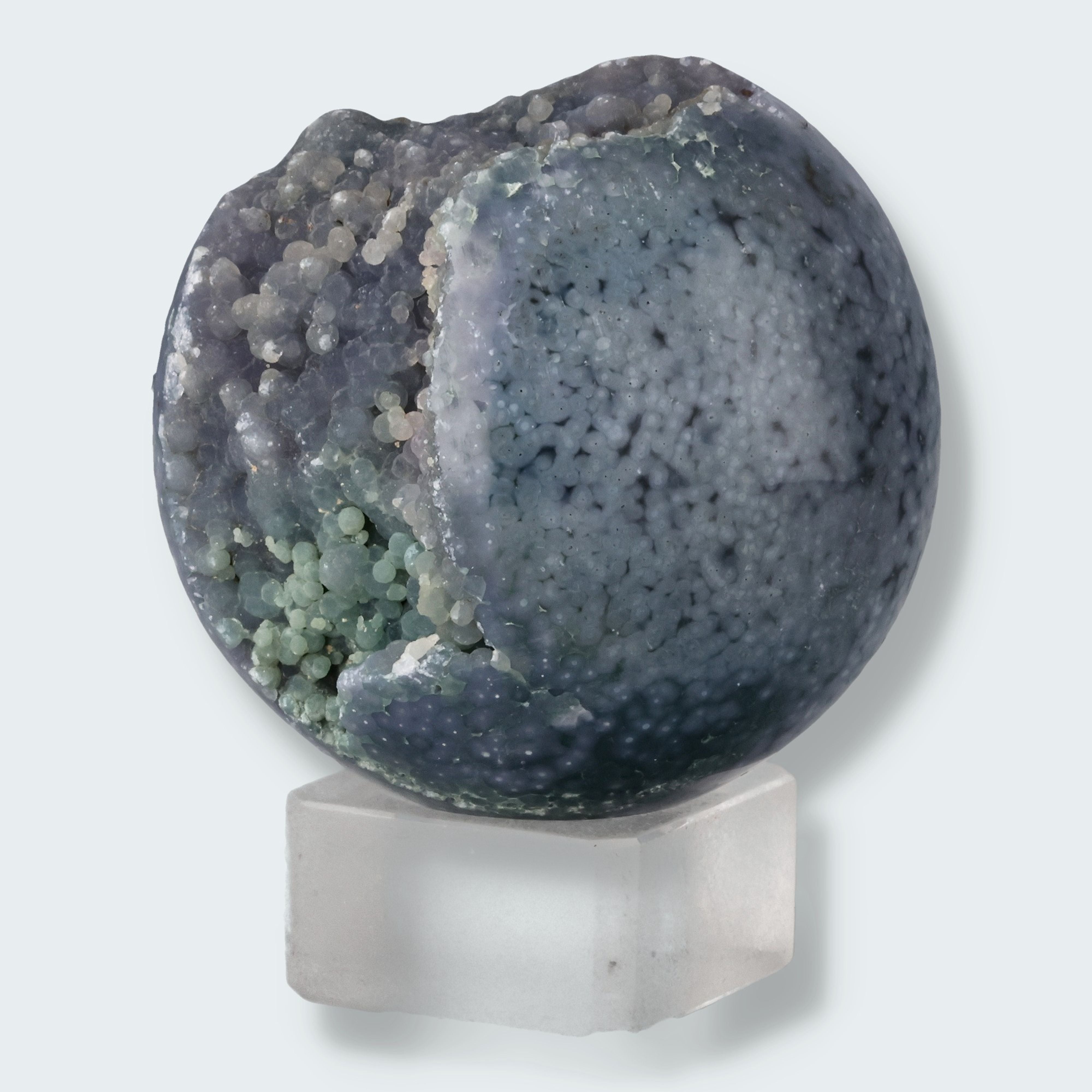 Trauben Achat Druzy Kugeln aus Indonesien (345g) – Ansicht 2