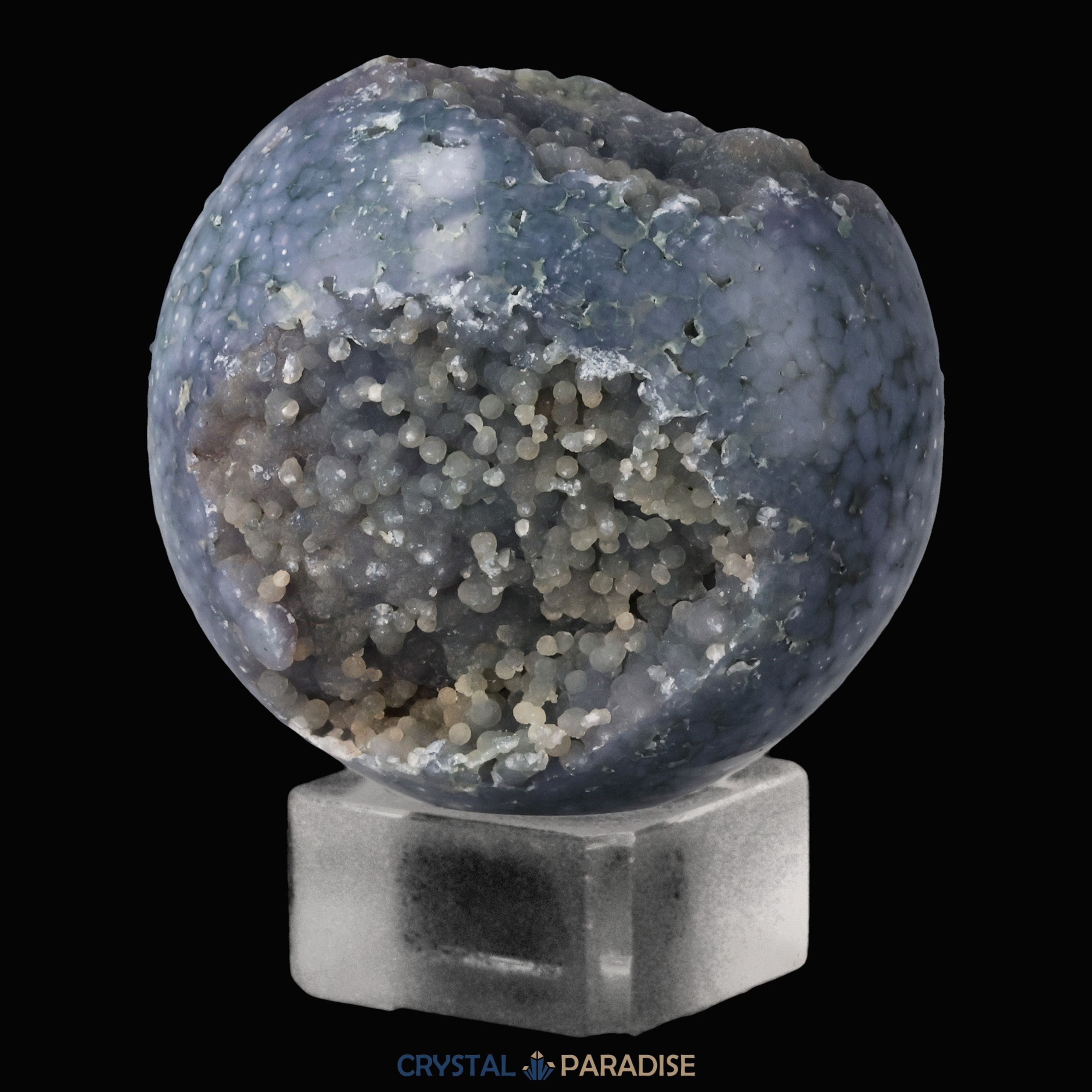 Trauben Achat Druzy Kugeln aus Indonesien (345g) – Ansicht 9