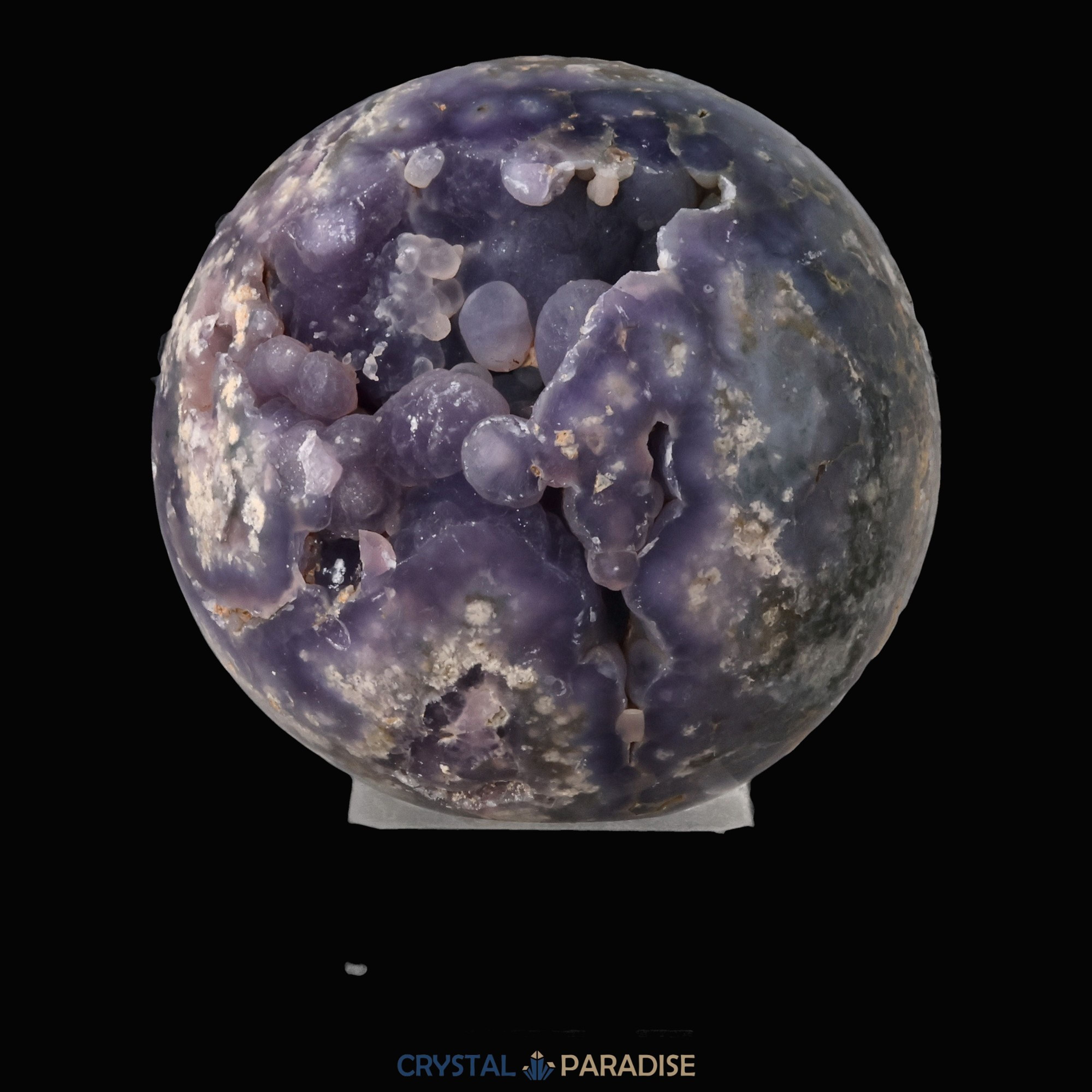 Trauben Achat Druzy Kugeln aus Indonesien (365g) – Ansicht 4