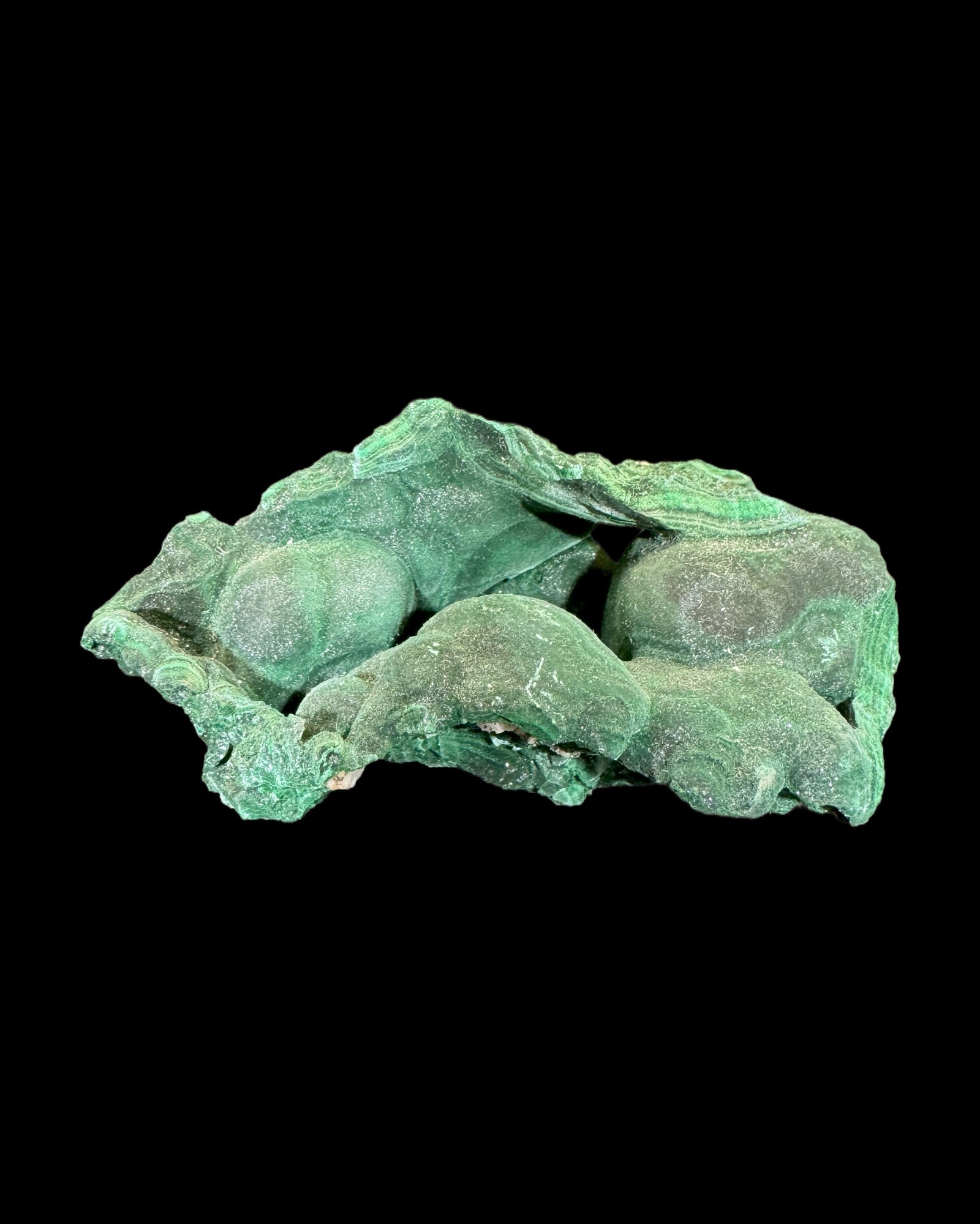 velvet malachit 579g auf schwarzem Hintergrund