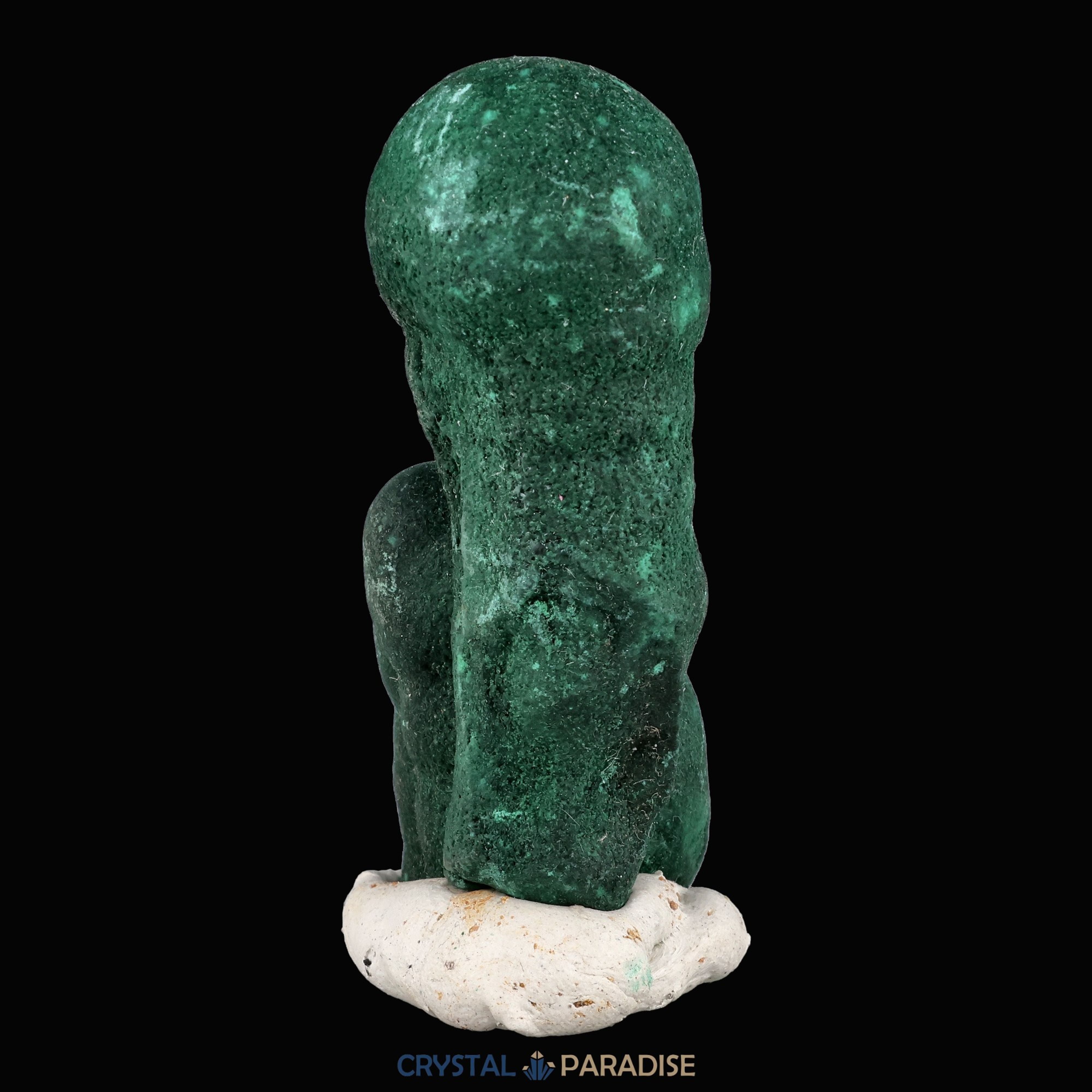 Velvet Samt Malachit Stufe aus der Tantara Mine, Kongo (112g) – Ansicht 7
