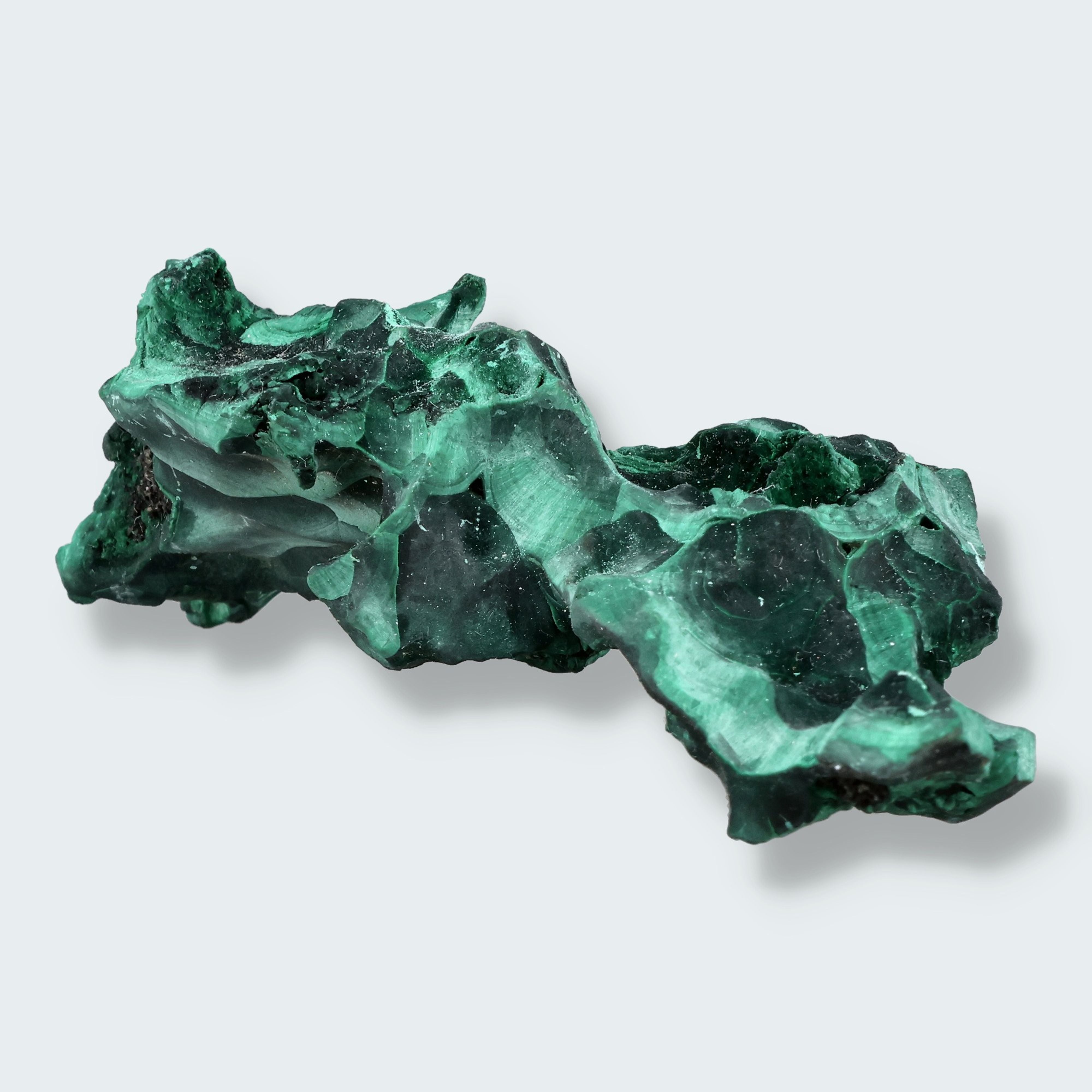 Velvet Samt Malachit Stufe aus der Tantara Mine, Kongo (117g) – Ansicht 2