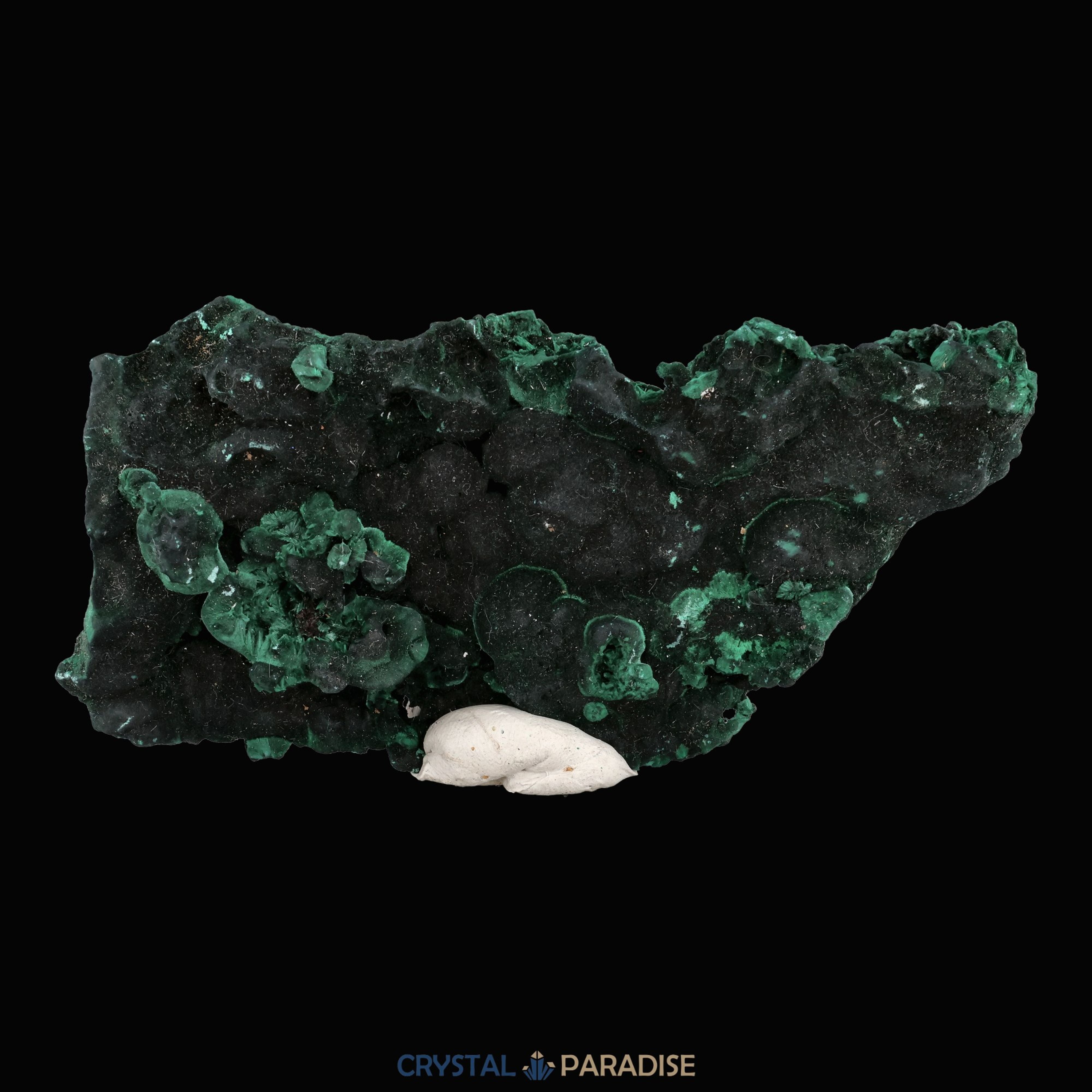 Velvet Samt Malachit Stufe aus der Tantara Mine, Kongo (192g) – Ansicht 4