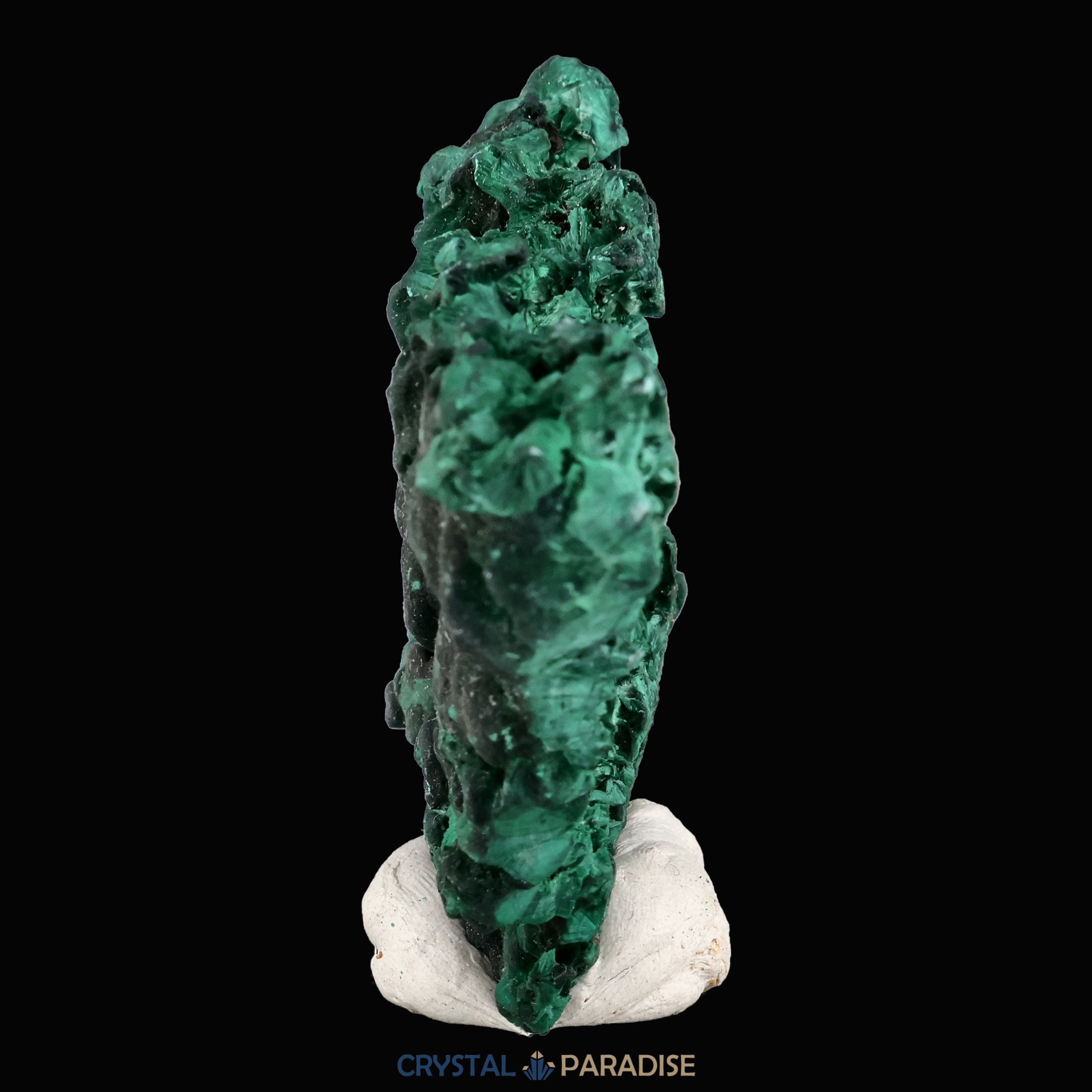 Velvet Samt Malachit Stufe aus der Tantara Mine, Kongo (192g) – Ansicht 6