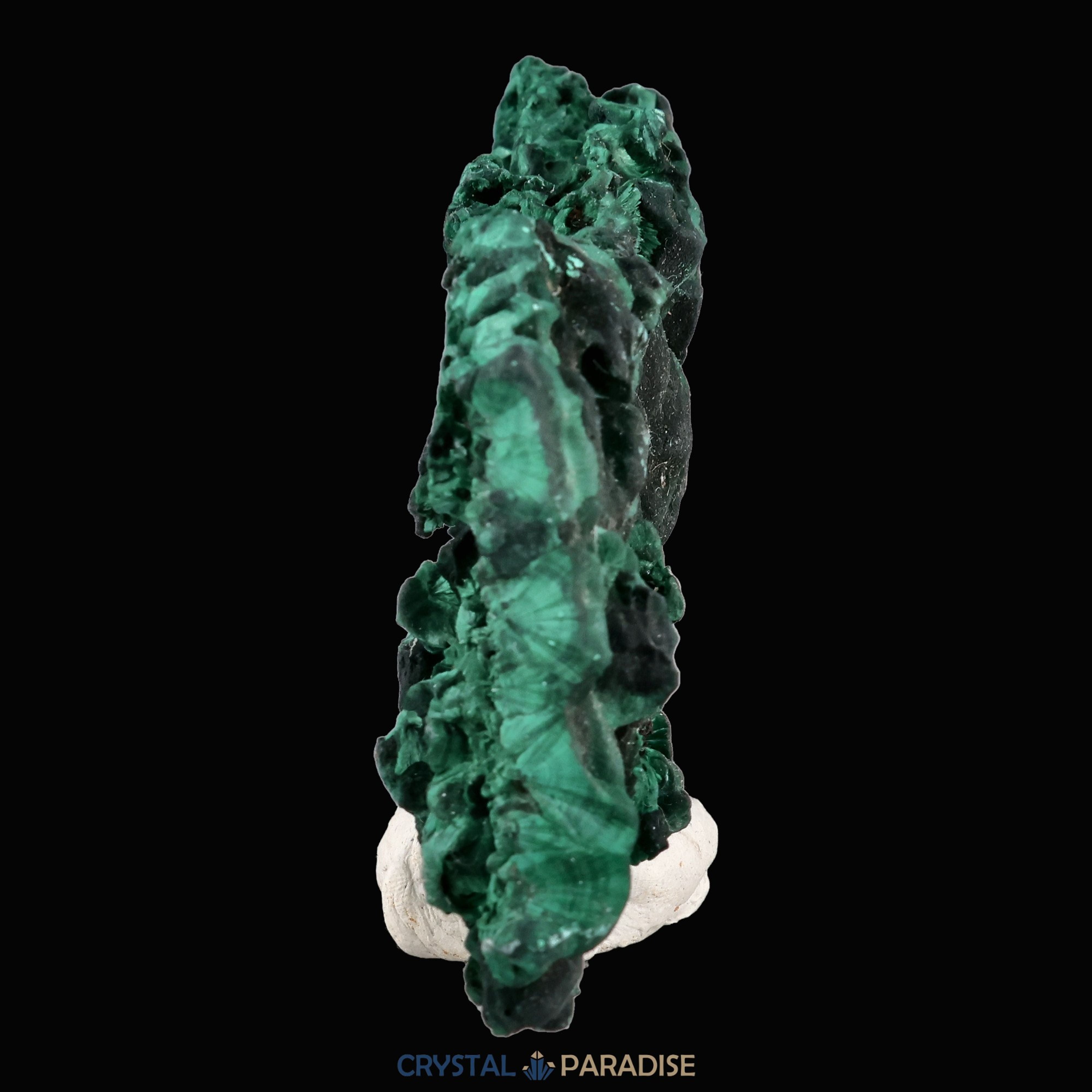 Velvet Samt Malachit Stufe aus der Tantara Mine, Kongo (192g) – Ansicht 9