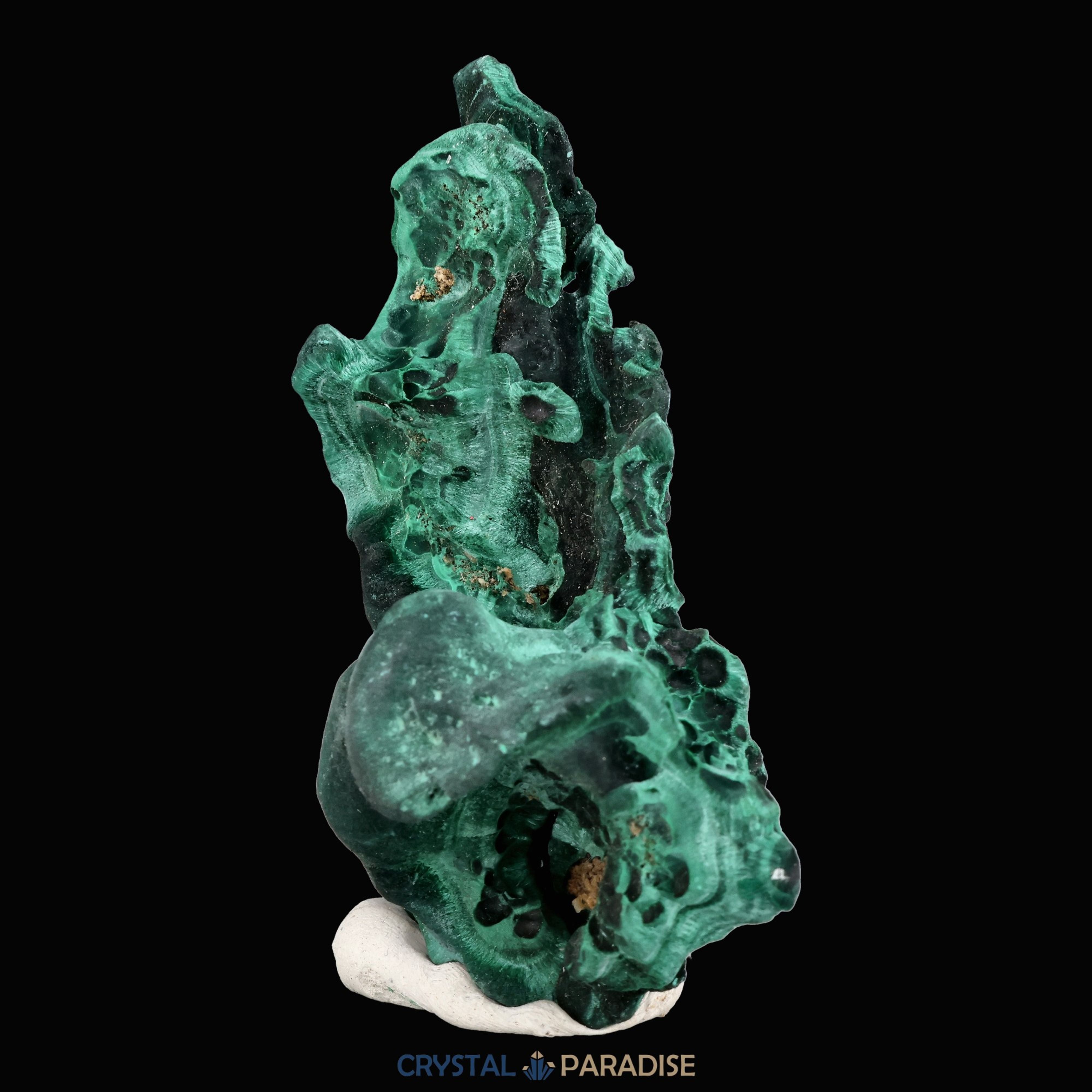 Velvet Samt Malachit Stufe aus der Tantara Mine, Kongo (194g) – Ansicht 5
