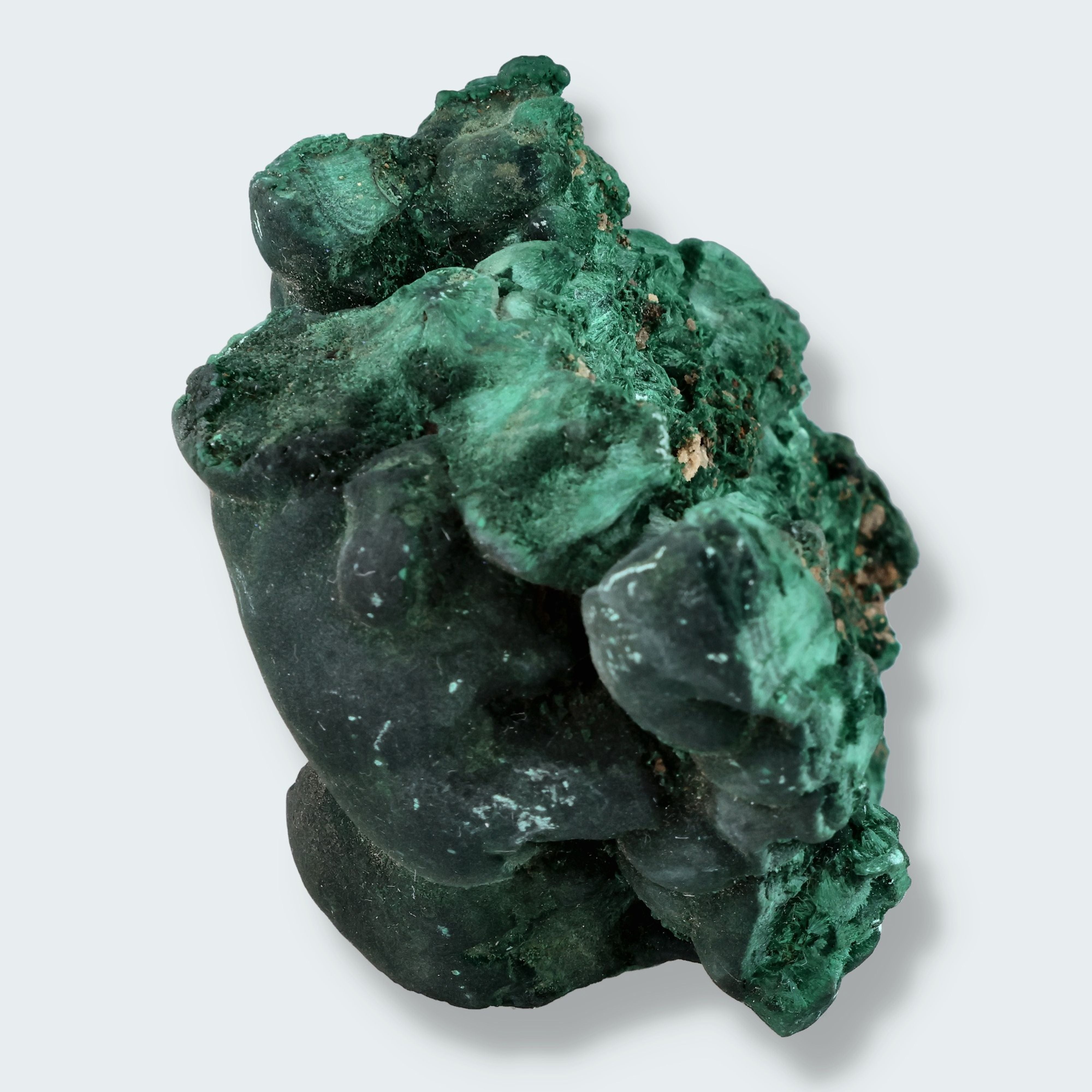 Velvet Samt Malachit Stufe aus der Tantara Mine, Kongo (266g) – Ansicht 3