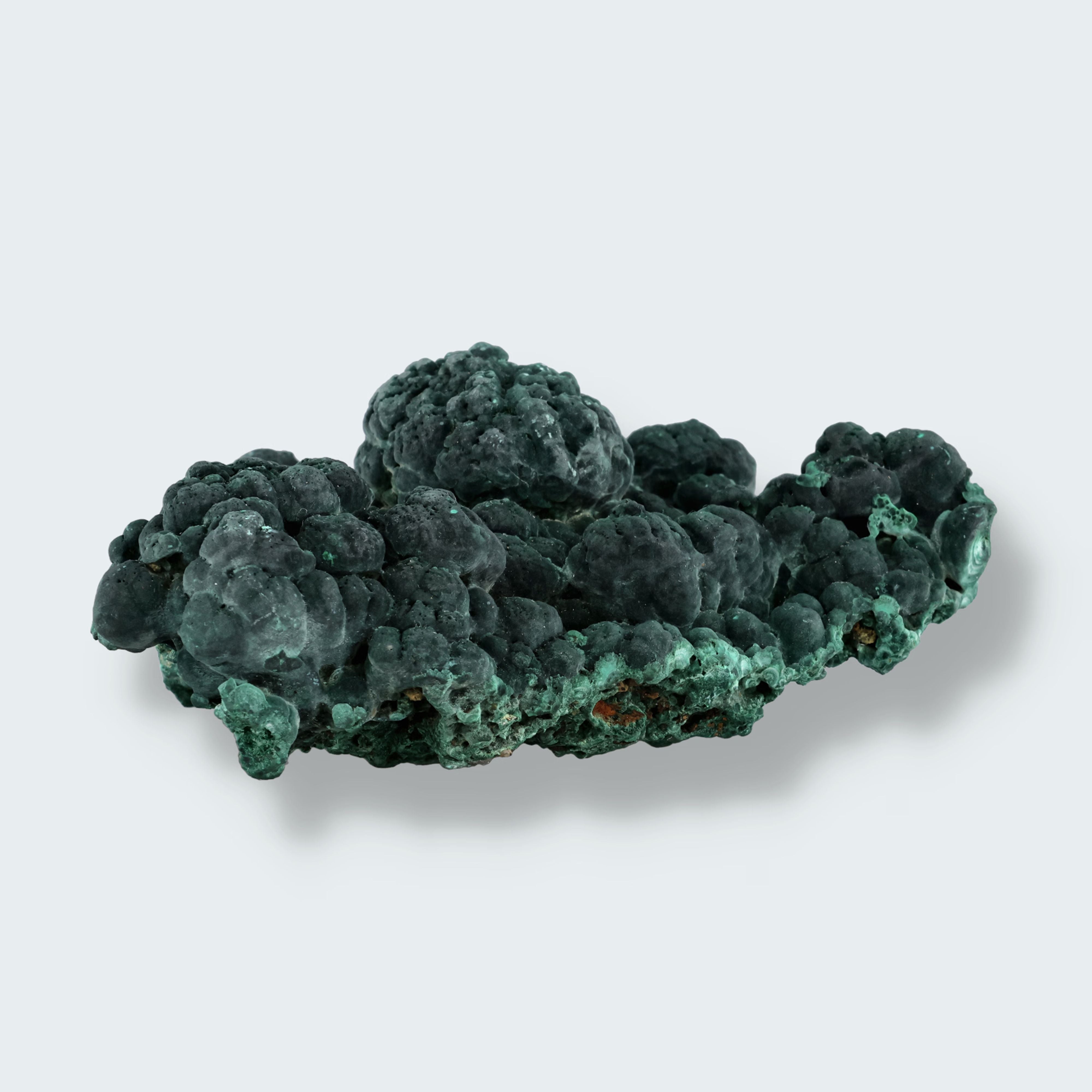 Velvet Samt Malachit Stufe aus der Tantara Mine, Kongo (340g) – Ansicht 3