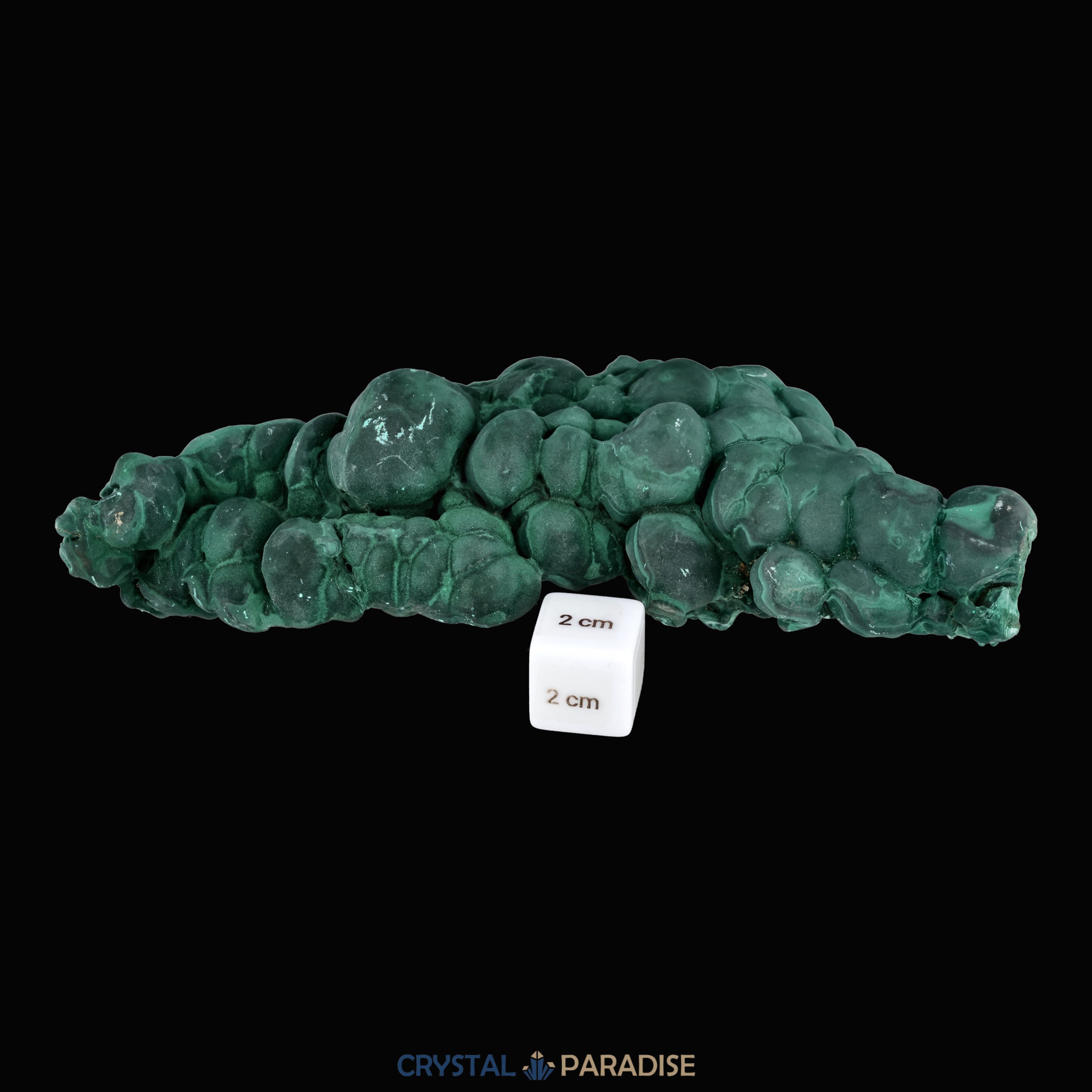 Velvet Samt Malachit Stufe aus der Tantara Mine, Kongo (720g) – Ansicht 2