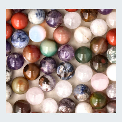 Crystal mini Kugel Mix - 1 Stück - crystal paradise