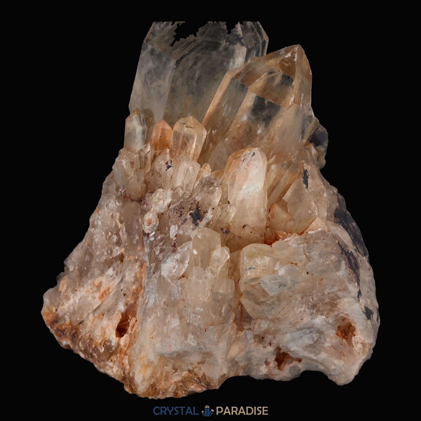 Citrin Handstufe aus Kunduluni, Kongo (660g) - unbehandelt - crystal paradise