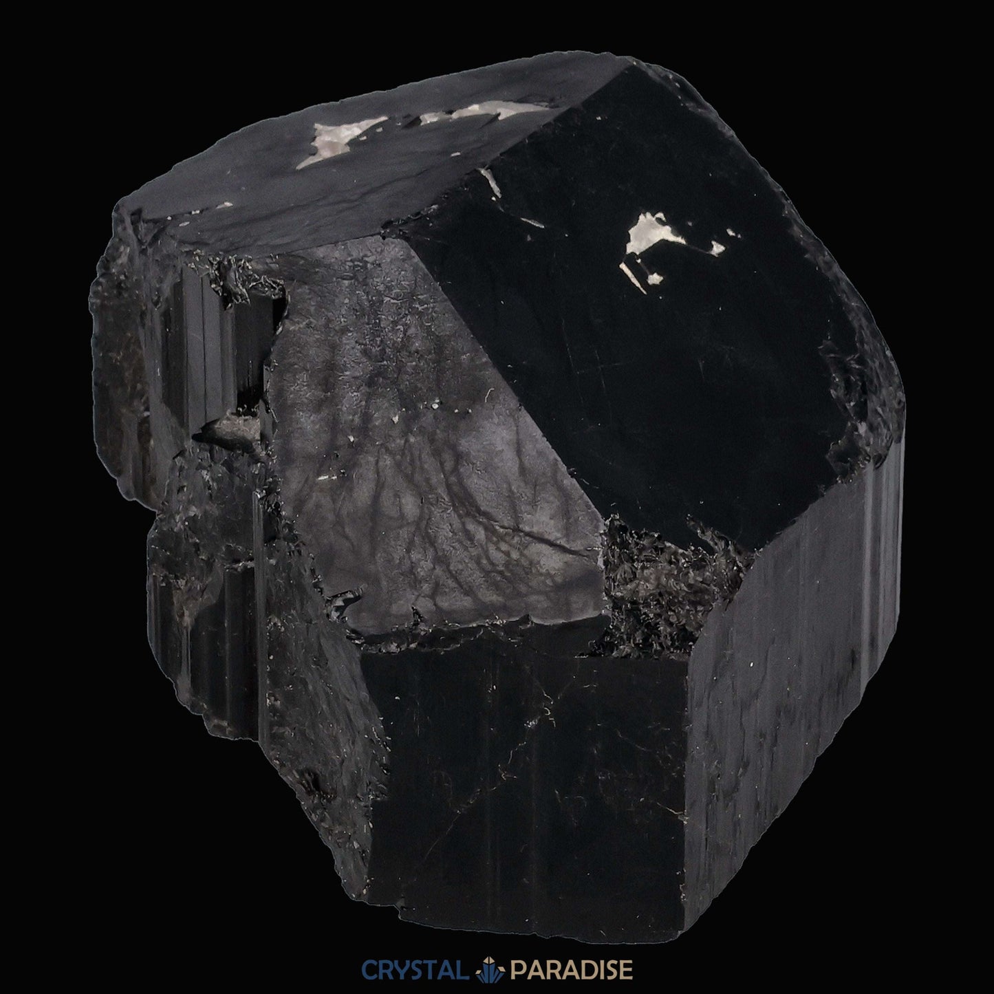 Schwarzer Schörl Turmalin aus Brasilien (184g) - crystal paradise