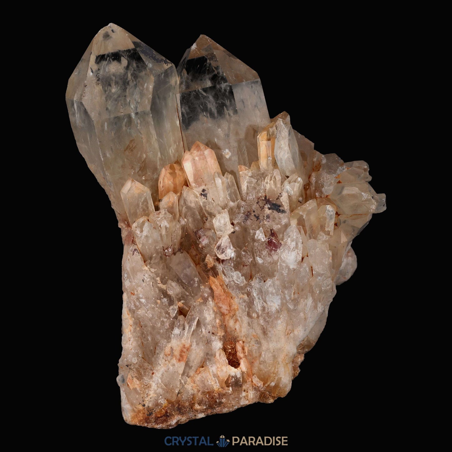 Citrin Handstufe aus Kunduluni, Kongo (660g) - unbehandelt - crystal paradise