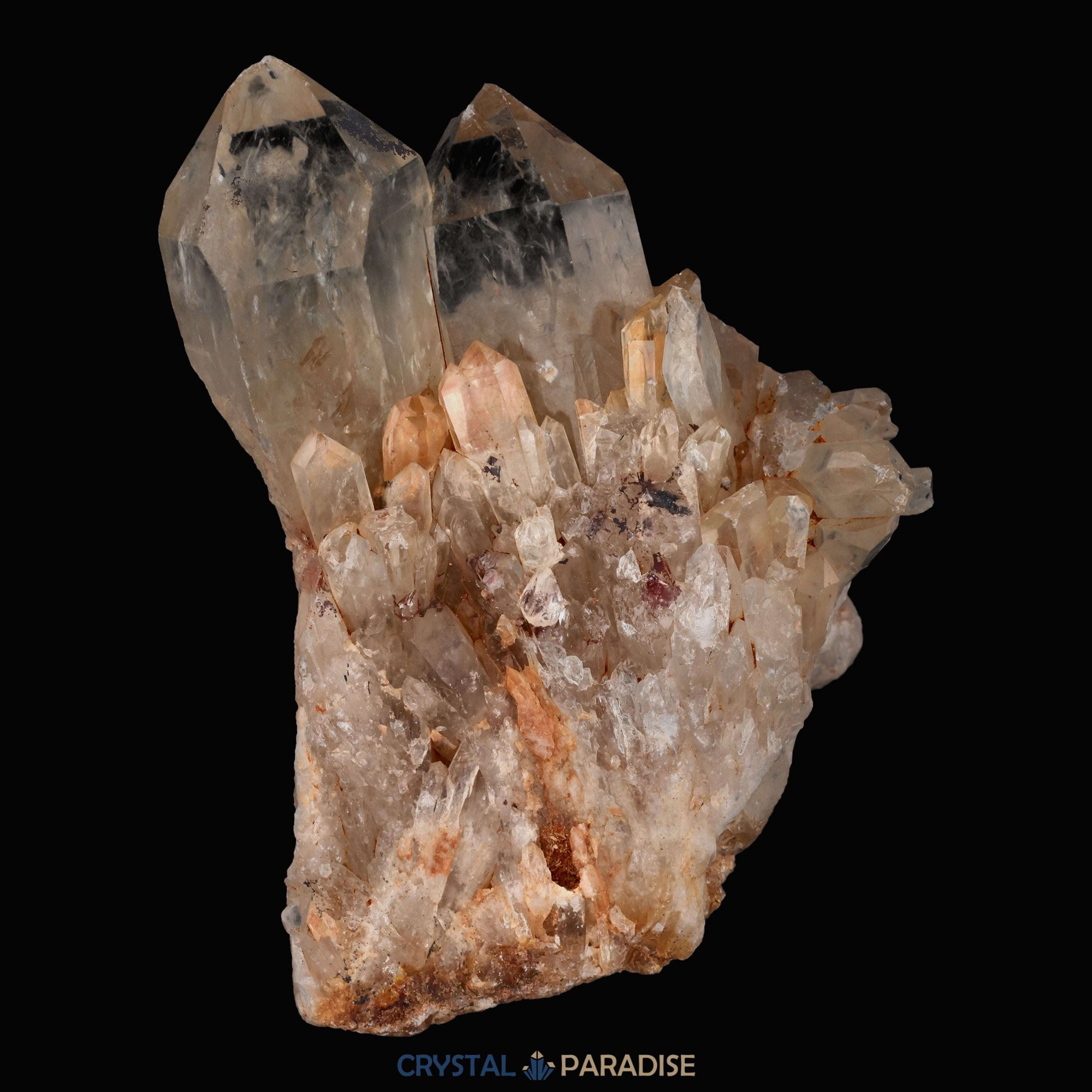Citrin Handstufe aus Kunduluni, Kongo (660g) - unbehandelt - crystal paradise