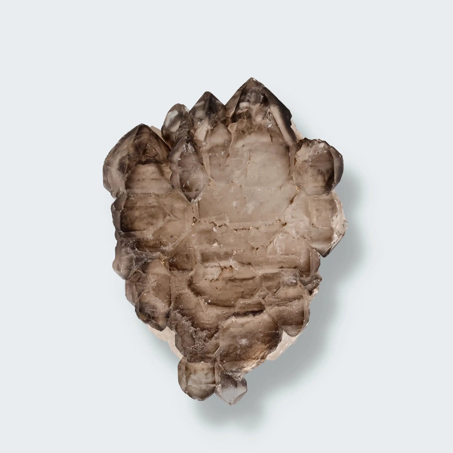 Rauchquarz Skelettquarz aus Brasilien (104g)