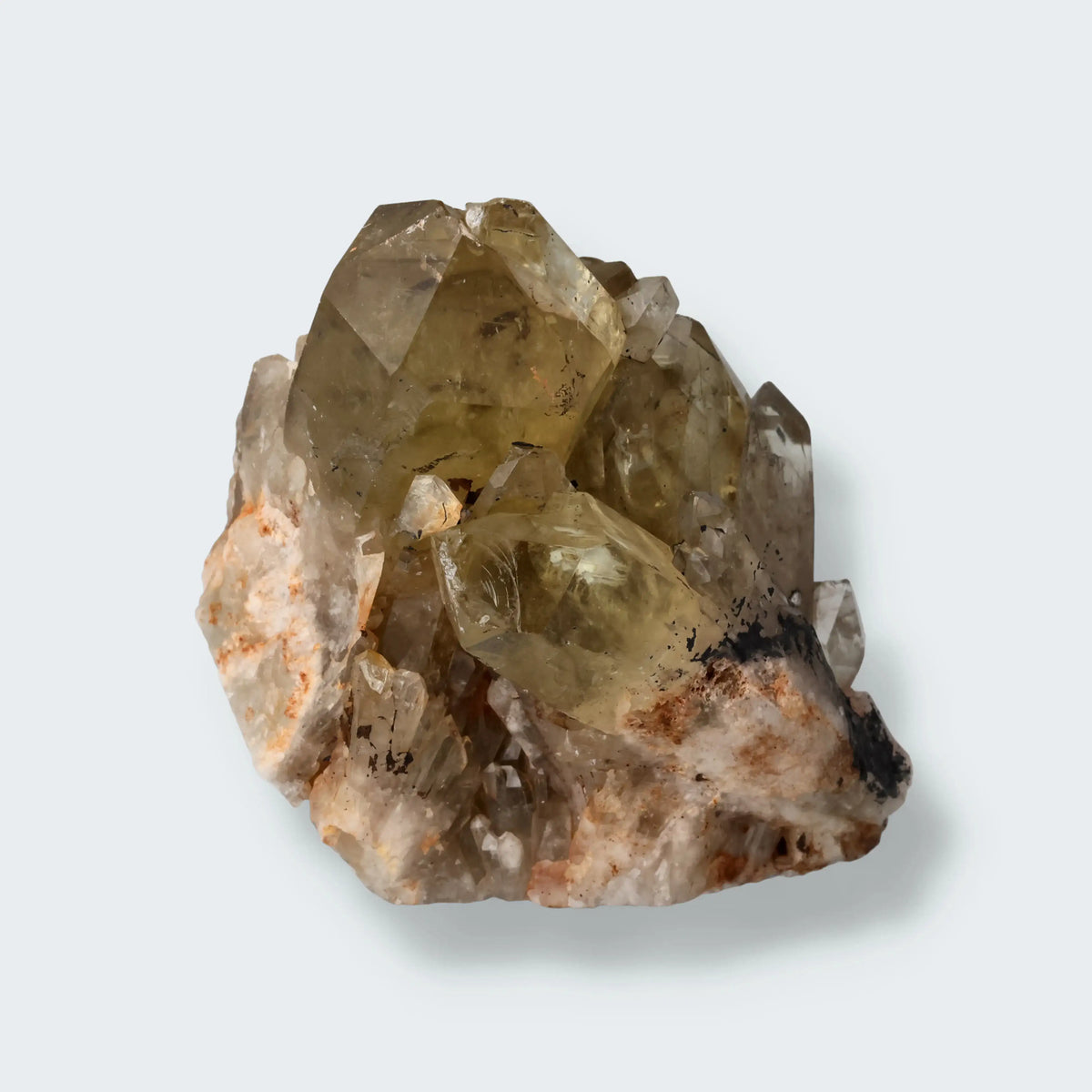 Citrin aus Kunduluni, Katanga, Demokratische Republik Kongo, Stufe 9,0 × 6,5 × 10,0 cm